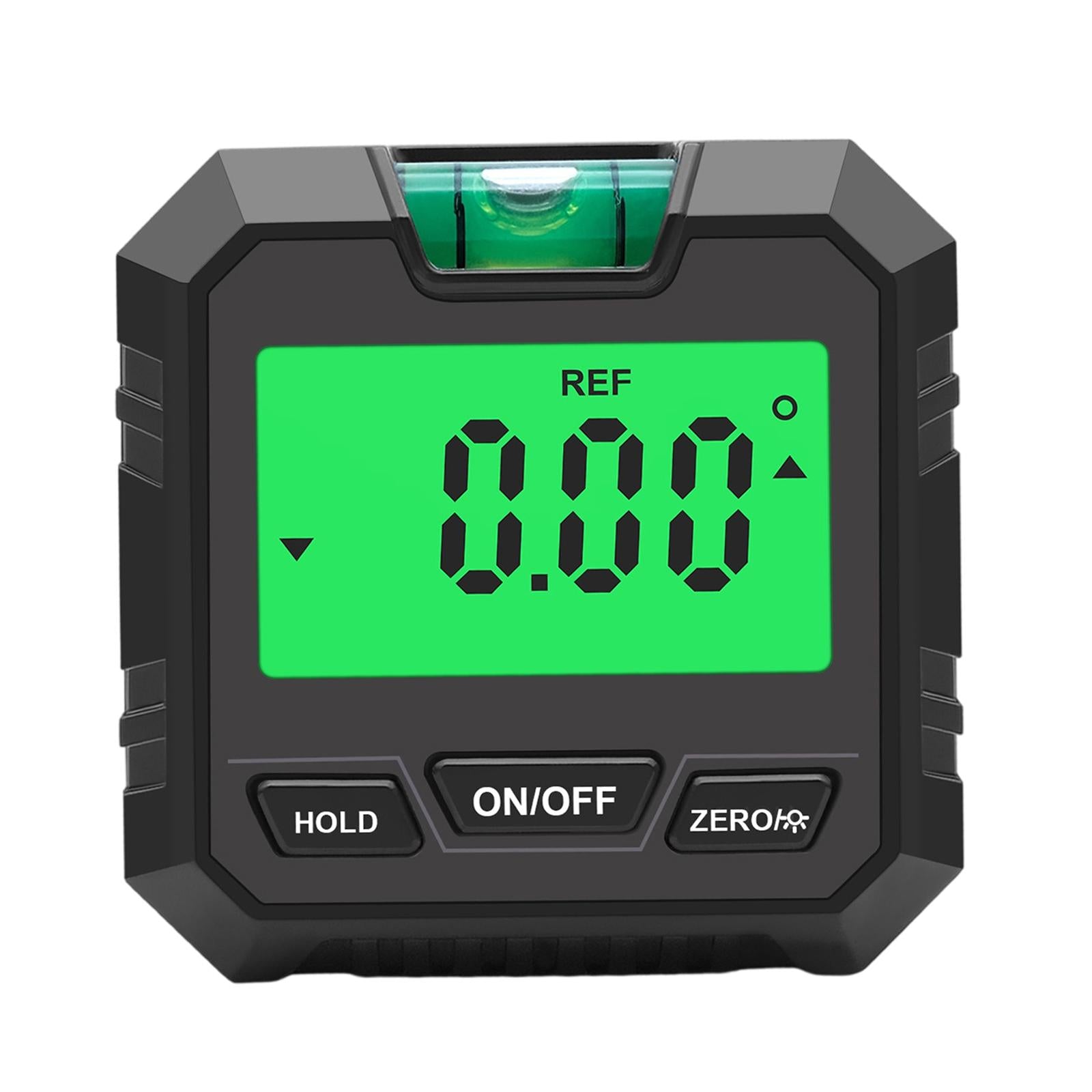 Mini Digital Protractor Measurement Tool for Drilling Machinery Woodworking Black B