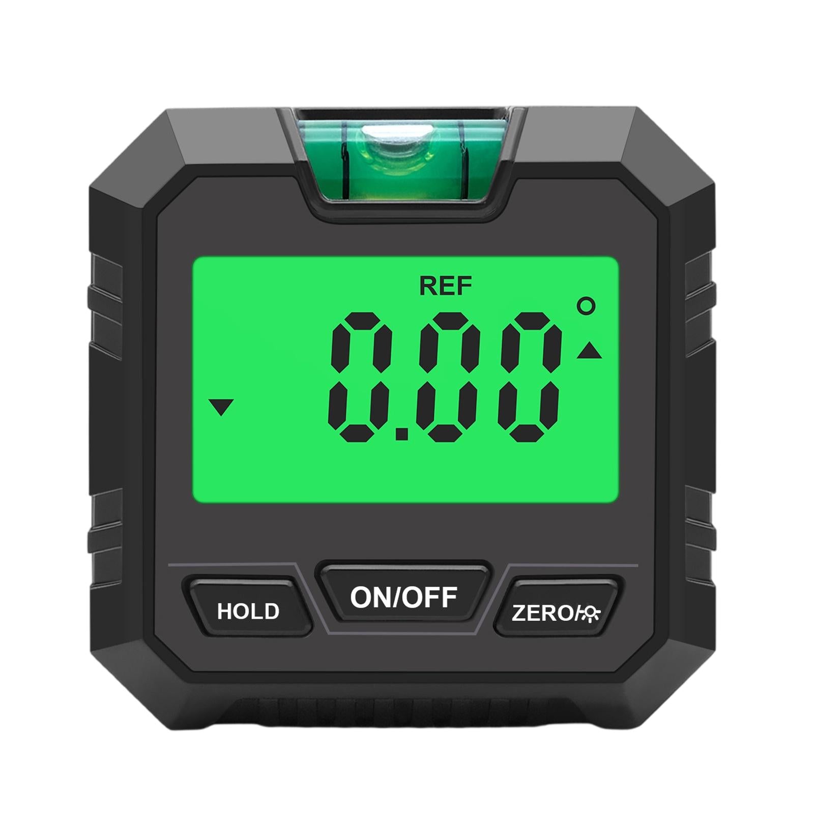 Mini Digital Protractor Measurement Tool for Drilling Machinery Woodworking Black B