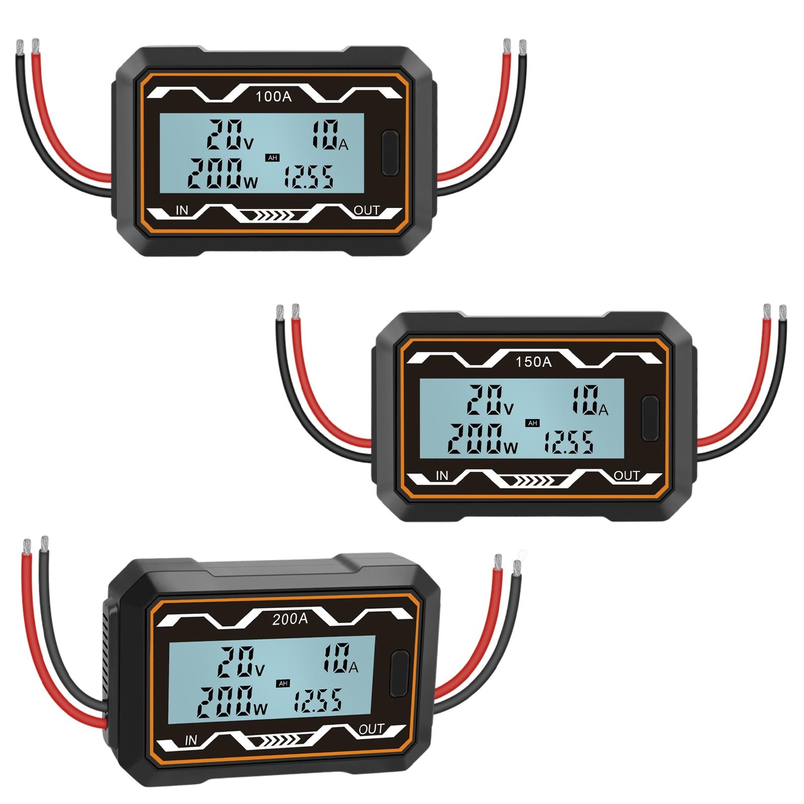 High Precision Watt Meter Multifunctional Tester Power Consumption Meter 100A