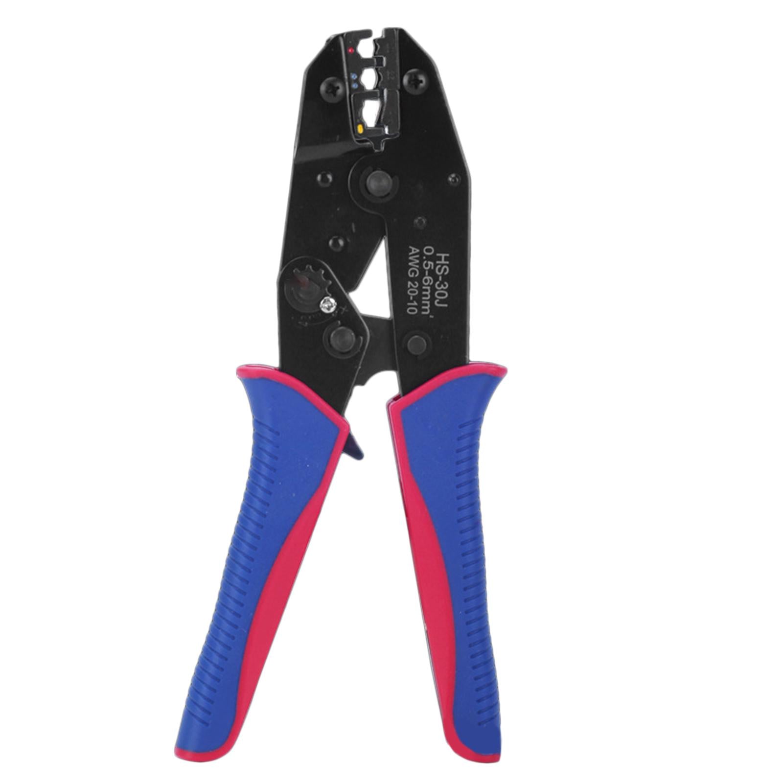 Steel Heavy Duty Ferrule Crimping Tool Cable Cutter for Copper Lugs 0.5-6mm2 Plier 300 Terminal