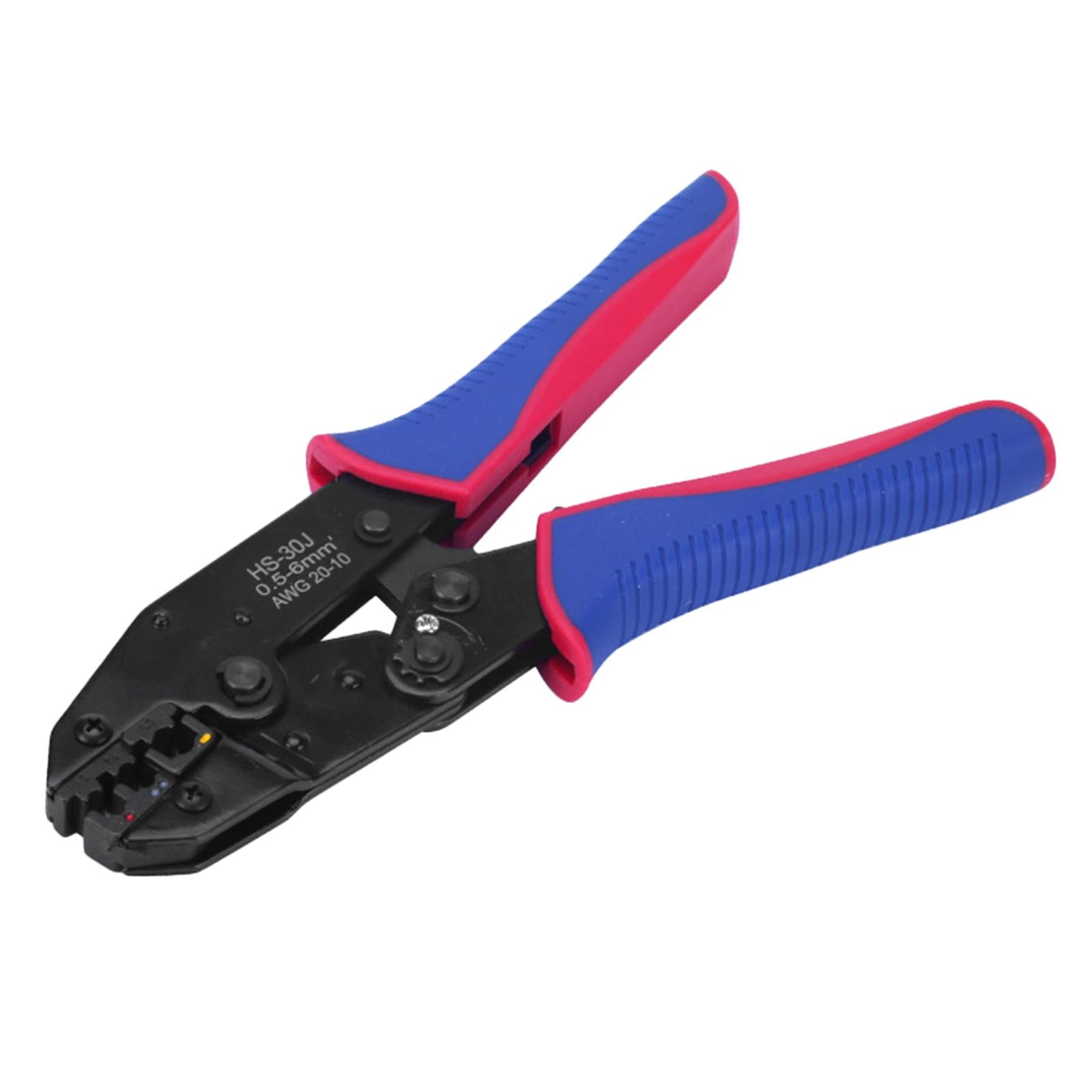 Steel Heavy Duty Ferrule Crimping Tool Cable Cutter for Copper Lugs 0.5-6mm2 Plier 300 Terminal