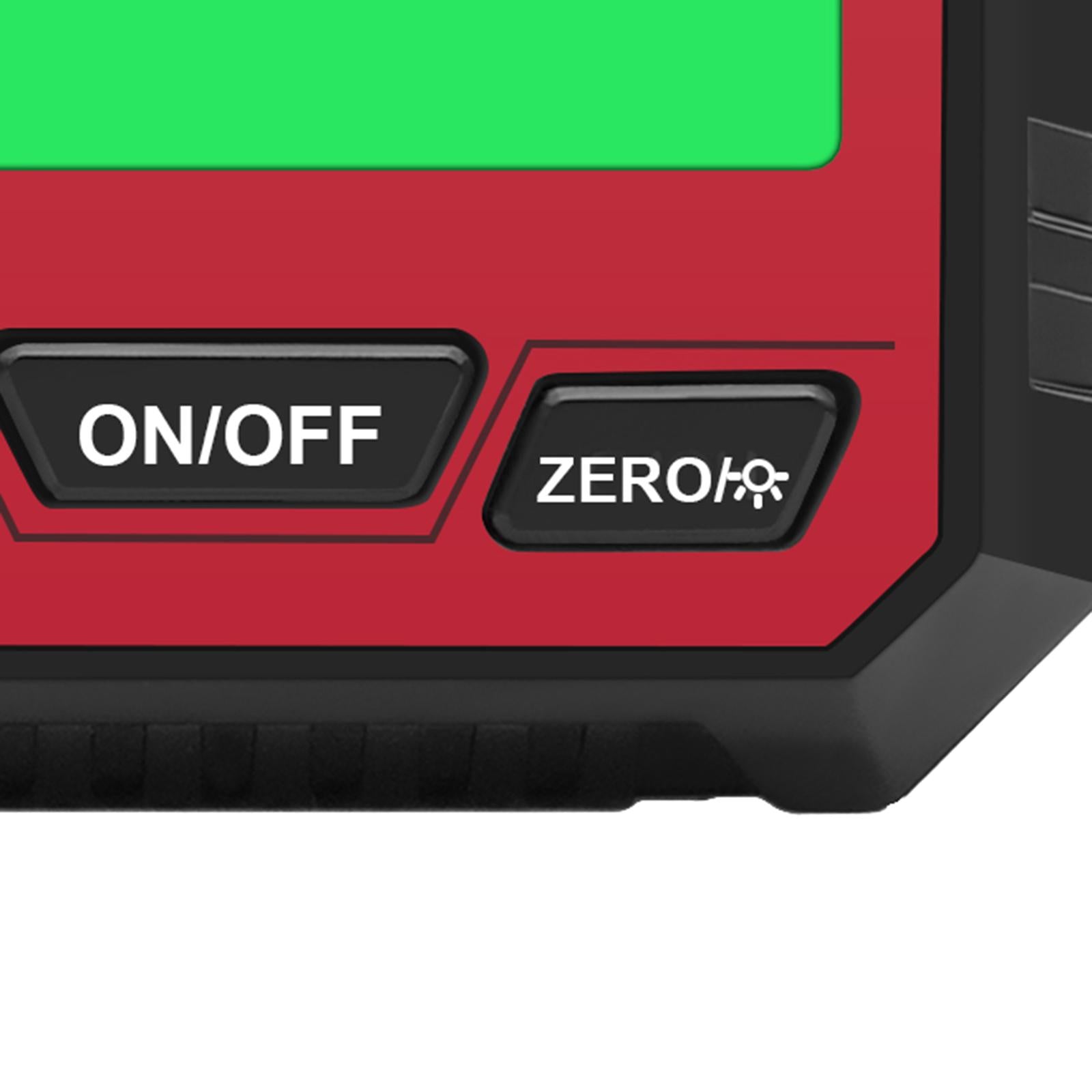 Digital Level and Angle Gauge Angle Gauge Protractor without Bubble Red