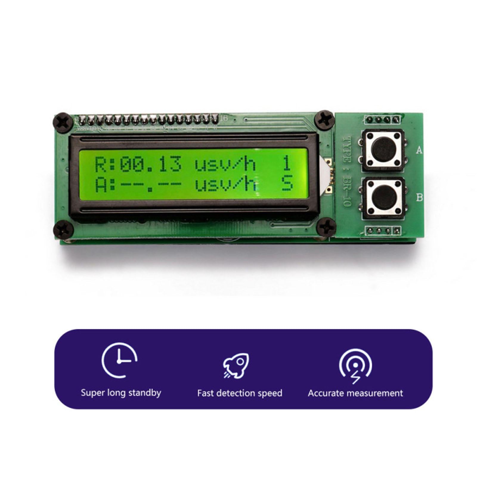 BR-10 Nuclear Radiation Detector Jewelry Marble Radiation Tester Dosimeter