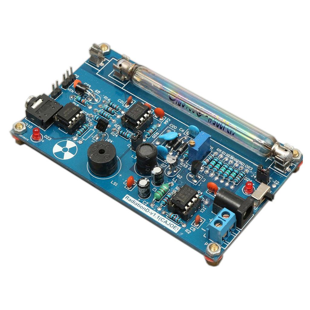 DIY Geiger Counter Kit Nuclear Radiation Detector Audio Alarm for Stone
