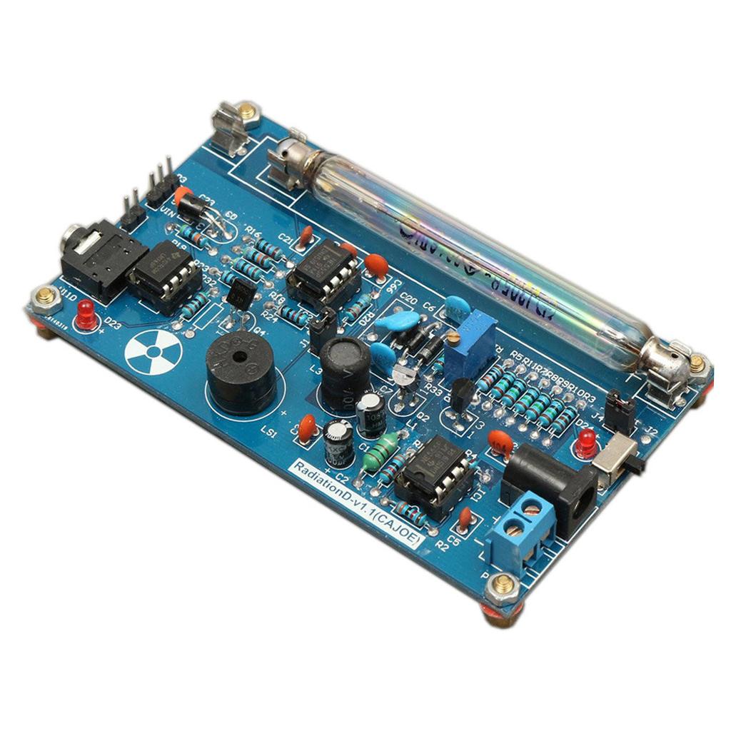 DIY Geiger Counter Kit Nuclear Radiation Detector Audio Alarm for Stone