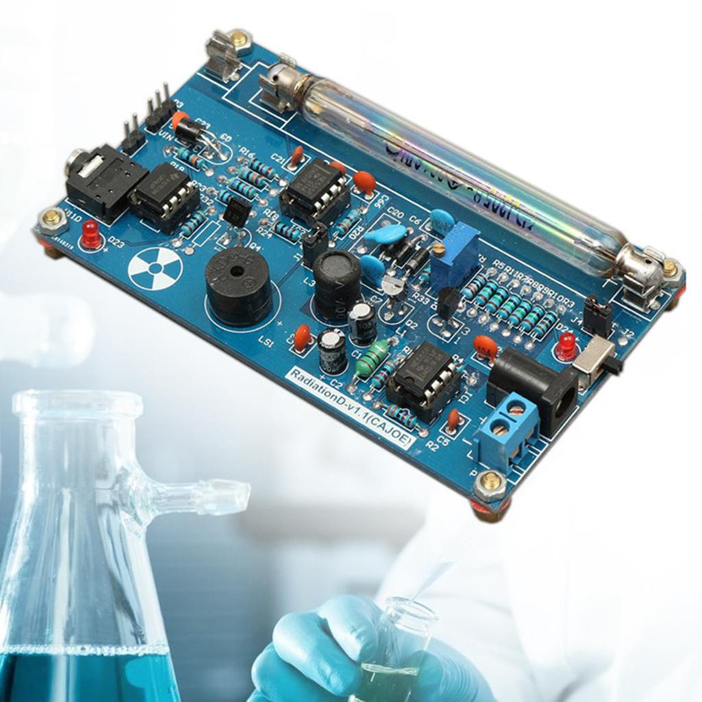 DIY Geiger Counter Kit Nuclear Radiation Detector Audio Alarm for Stone