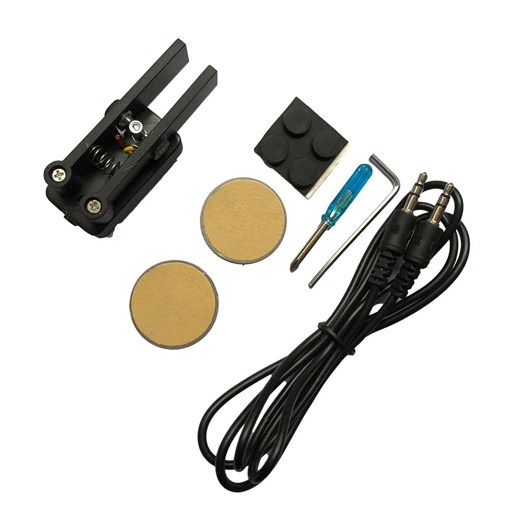 Qu7025 Dual Paddle Automatic Key Shortwave Radio CW Morse Code Base Magnetic