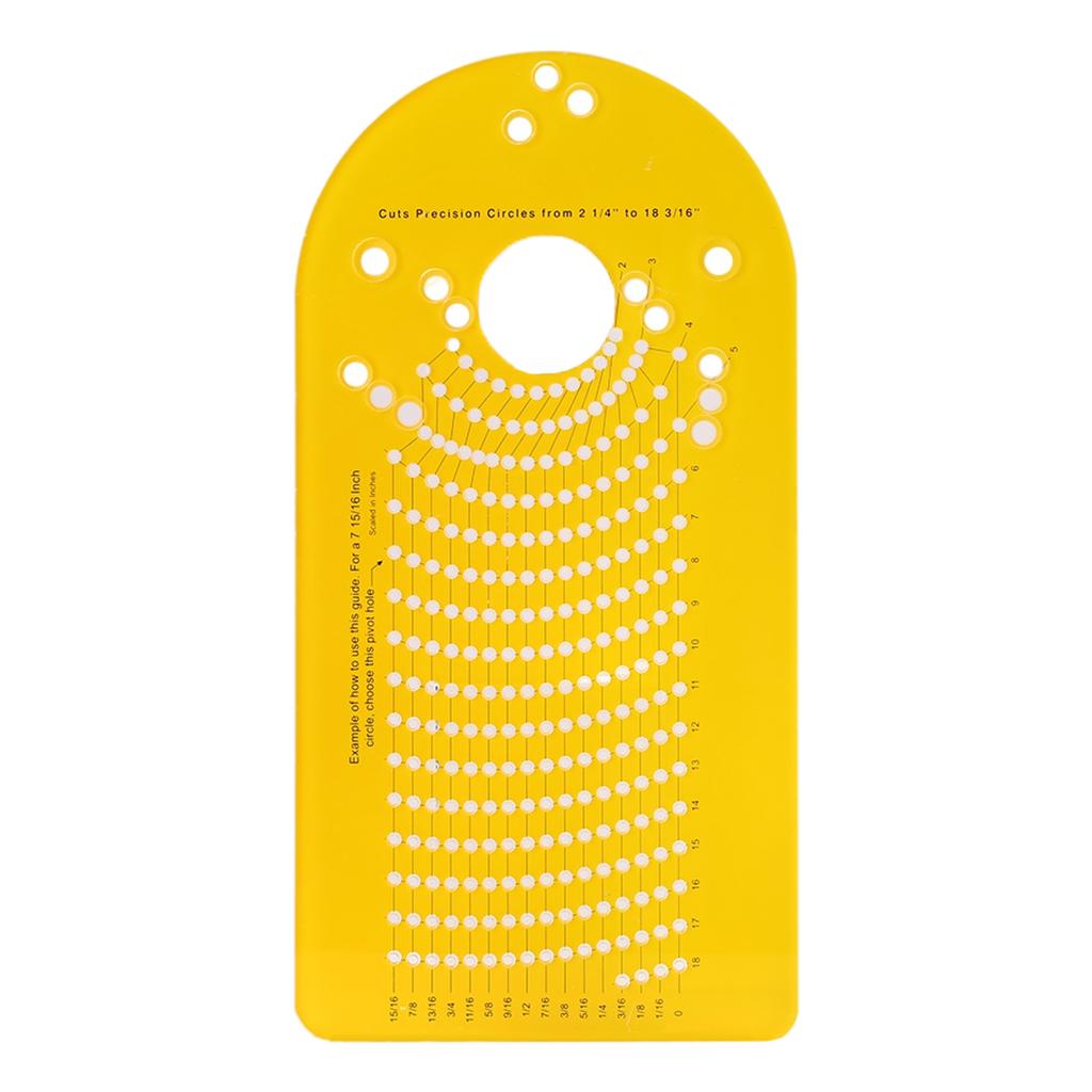 Circle Cutting Jig Cut Circles for Woodworking Plunge Router Hand Tools