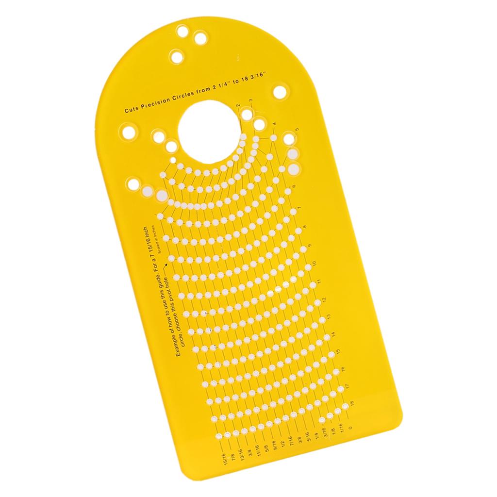 Circle Cutting Jig Cut Circles for Woodworking Plunge Router Hand Tools