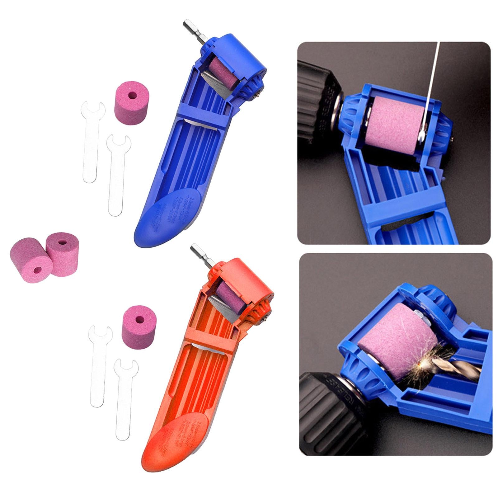 Drill Bit Sharpeners for Step Drill Accessories Woodworking Metalworking blue