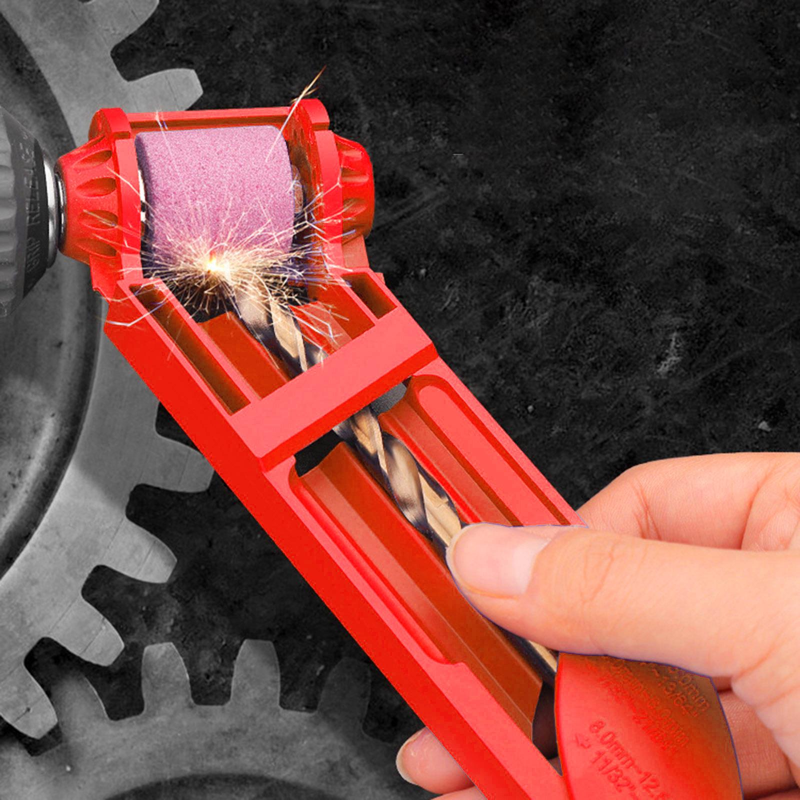 Drill Bit Sharpeners for Step Drill Accessories Woodworking Metalworking orange