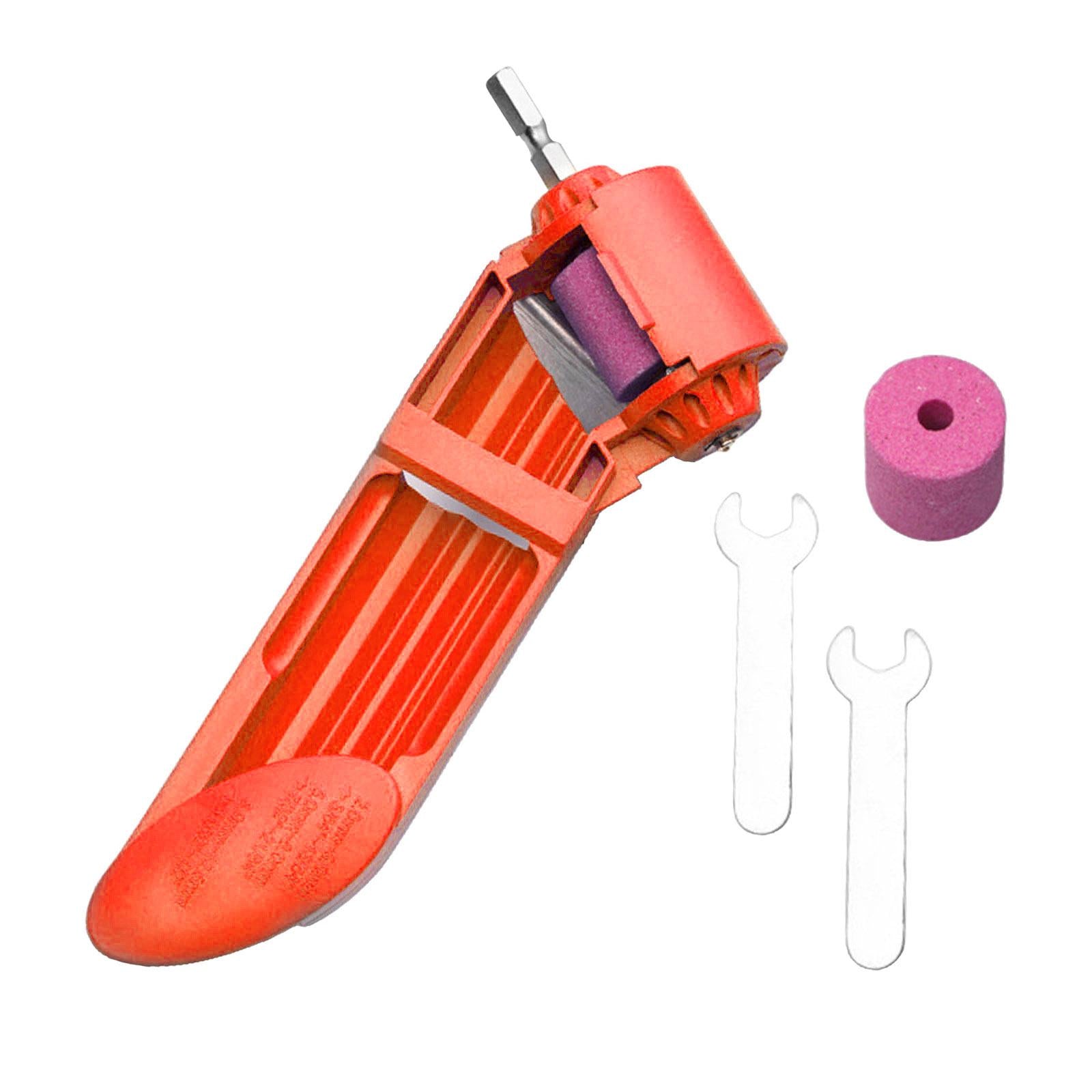 Drill Bit Sharpeners for Step Drill Accessories Woodworking Metalworking orange