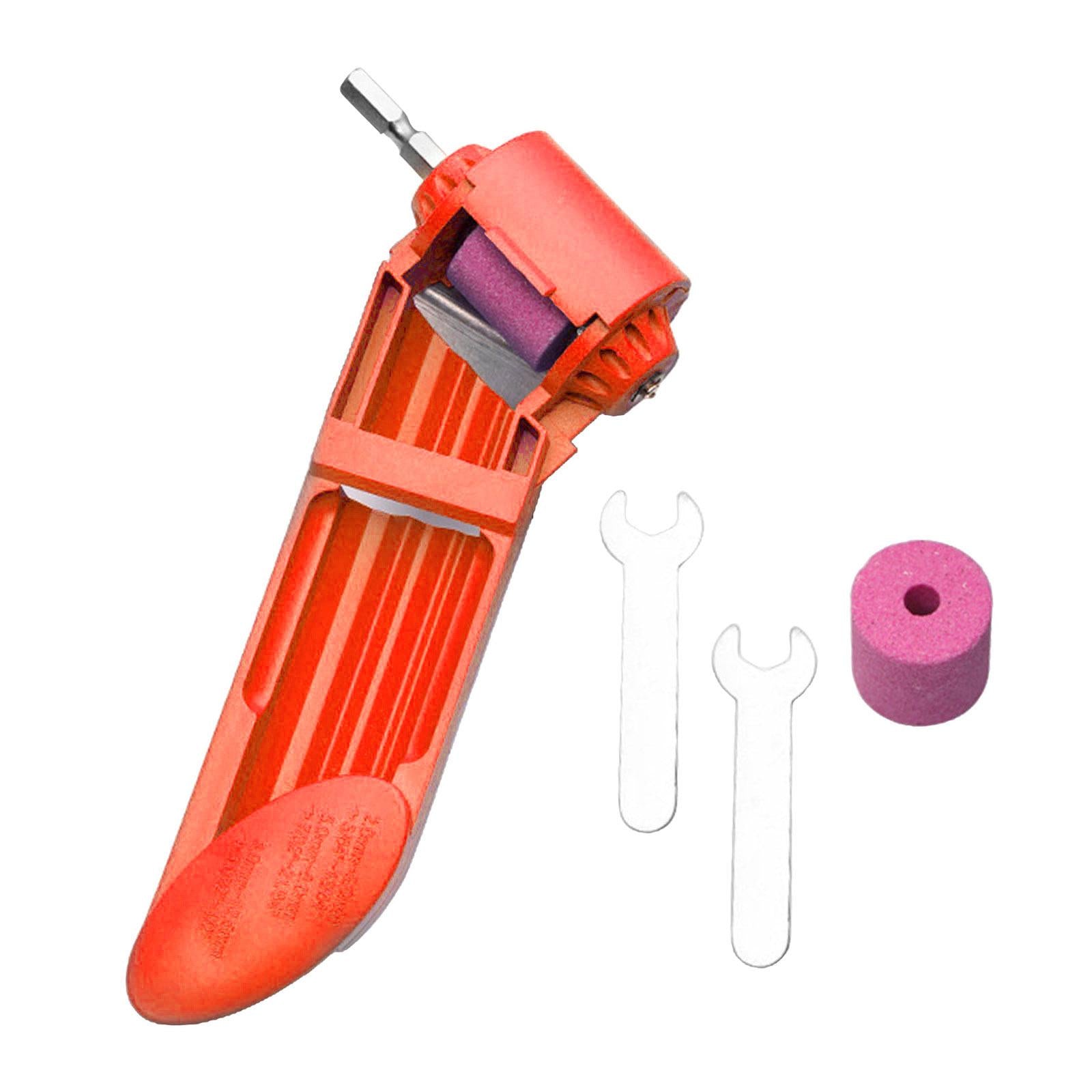 Drill Bit Sharpeners for Step Drill Accessories Woodworking Metalworking orange