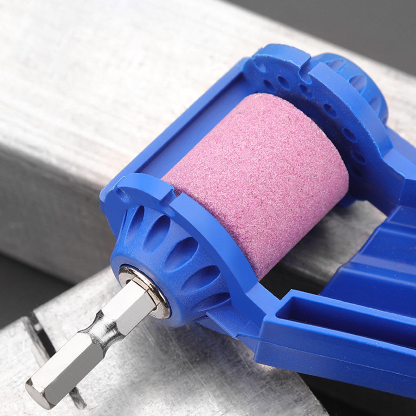 Drill Bit Sharpeners for Step Drill Accessories Woodworking Metalworking 2 grinding wheel