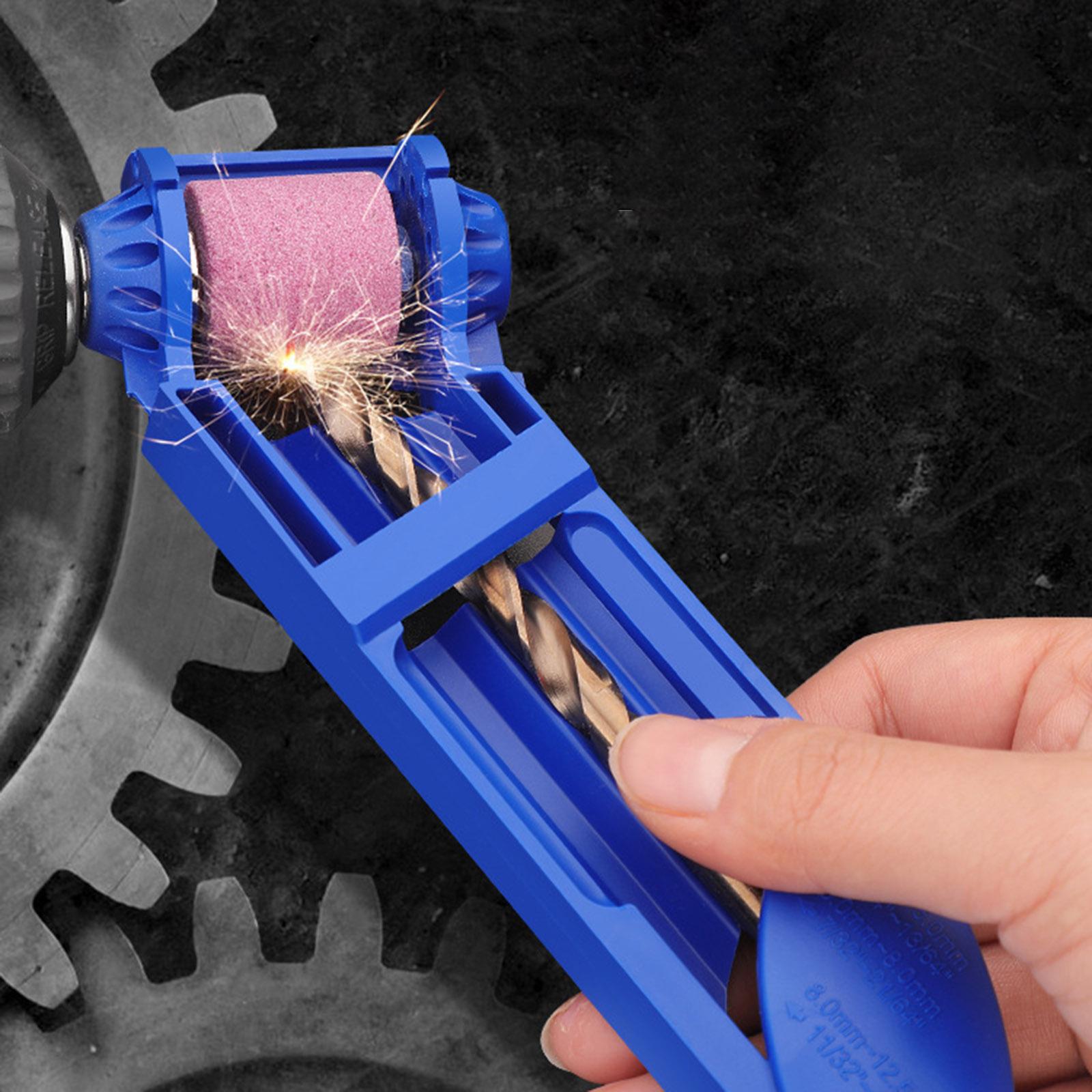 Drill Bit Sharpeners for Step Drill Accessories Woodworking Metalworking 2 grinding wheel