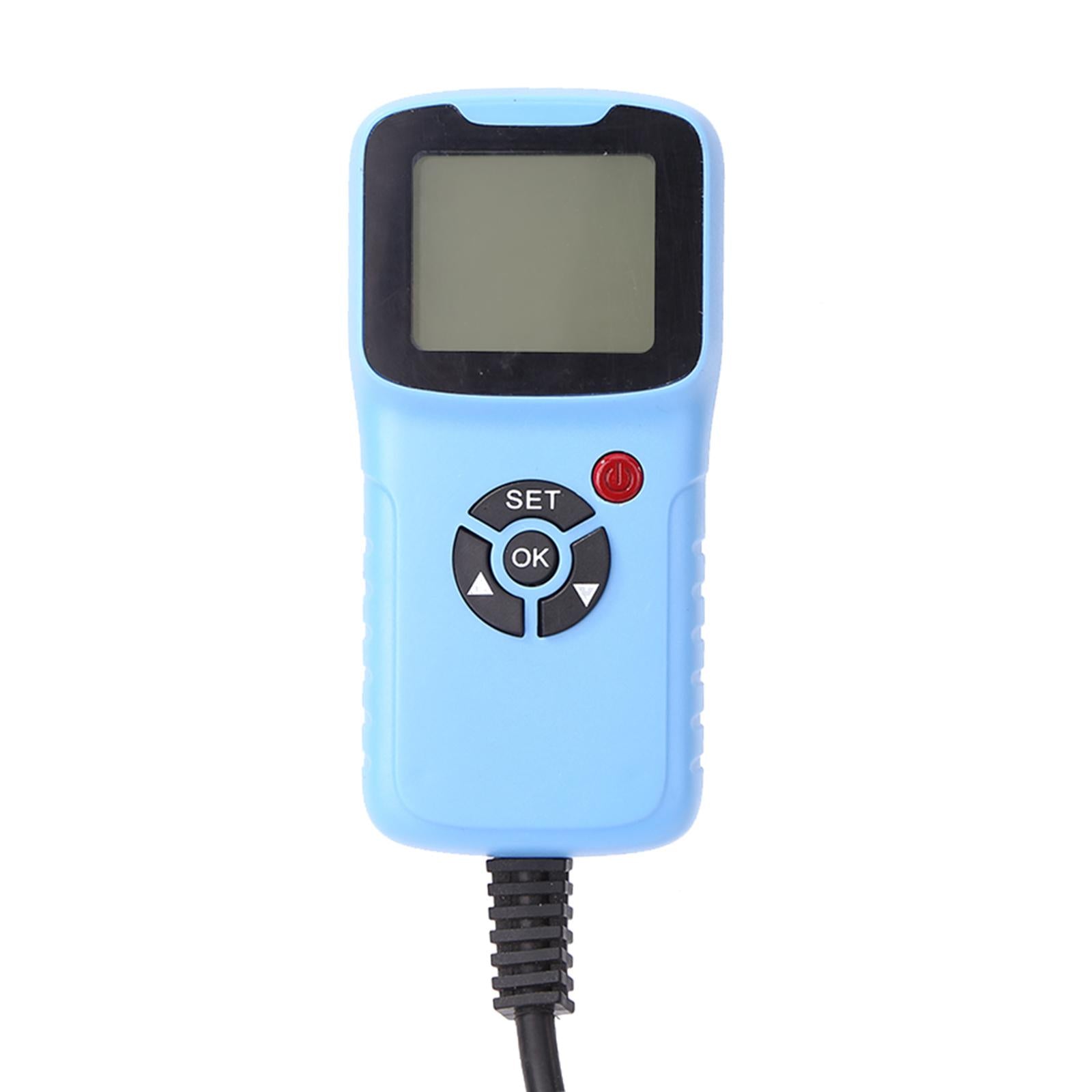 12V Battery Tester Automotive Load with Crocodile Clips CCA for Car Boat Blue