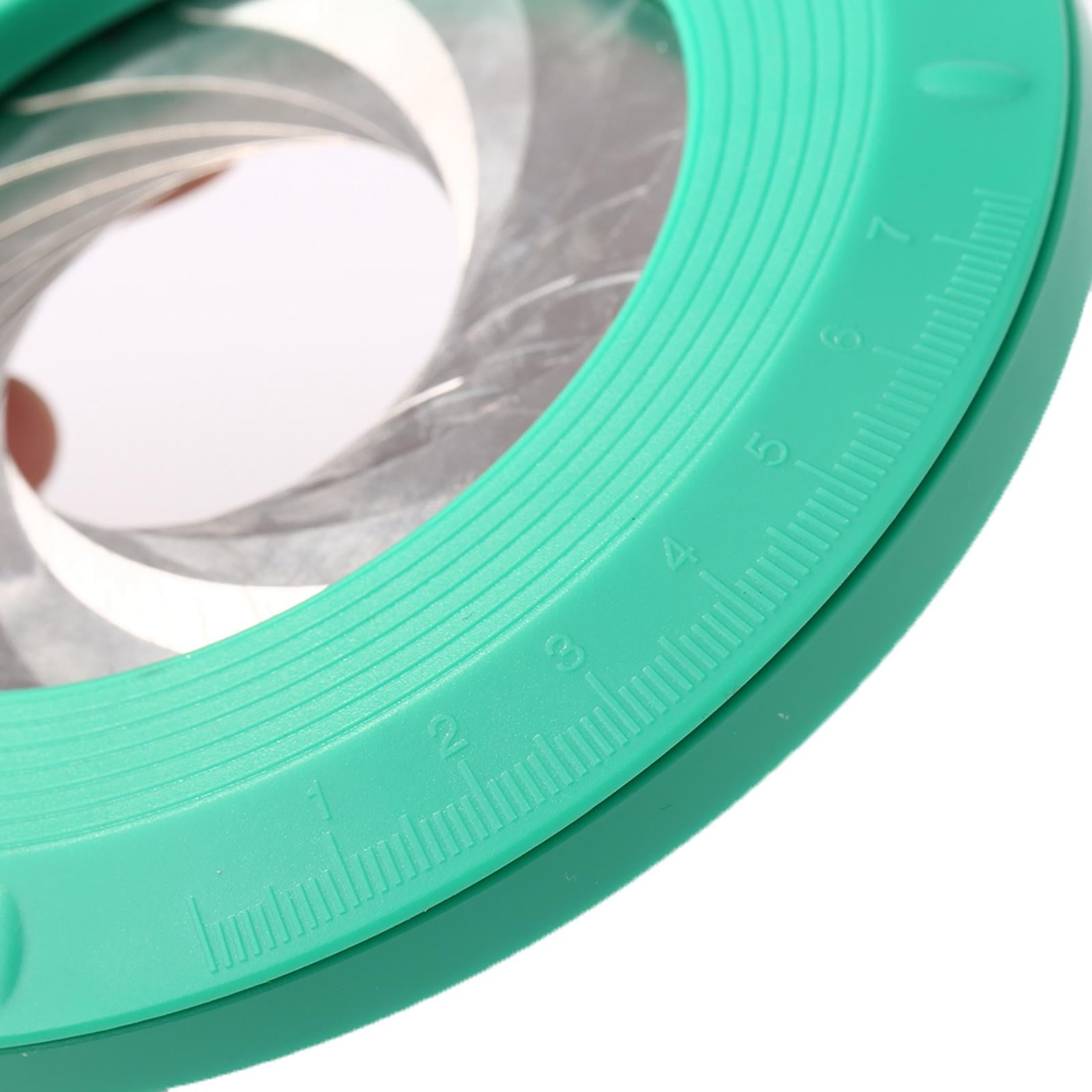 Circle Drawing Flexible Adjustable Measuring Drawing Ruler Woodworking Tool Green