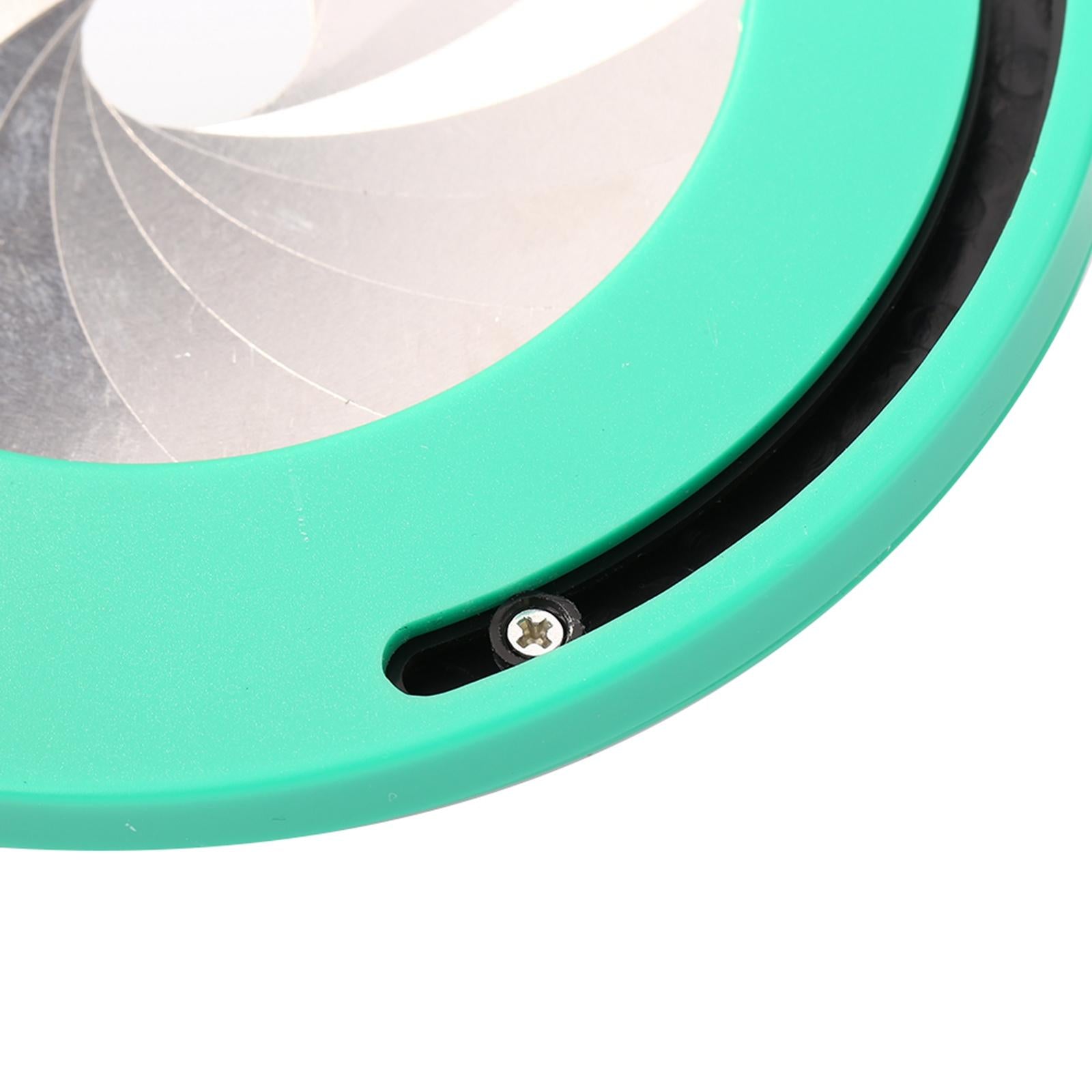 Circle Drawing Flexible Adjustable Measuring Drawing Ruler Woodworking Tool Green