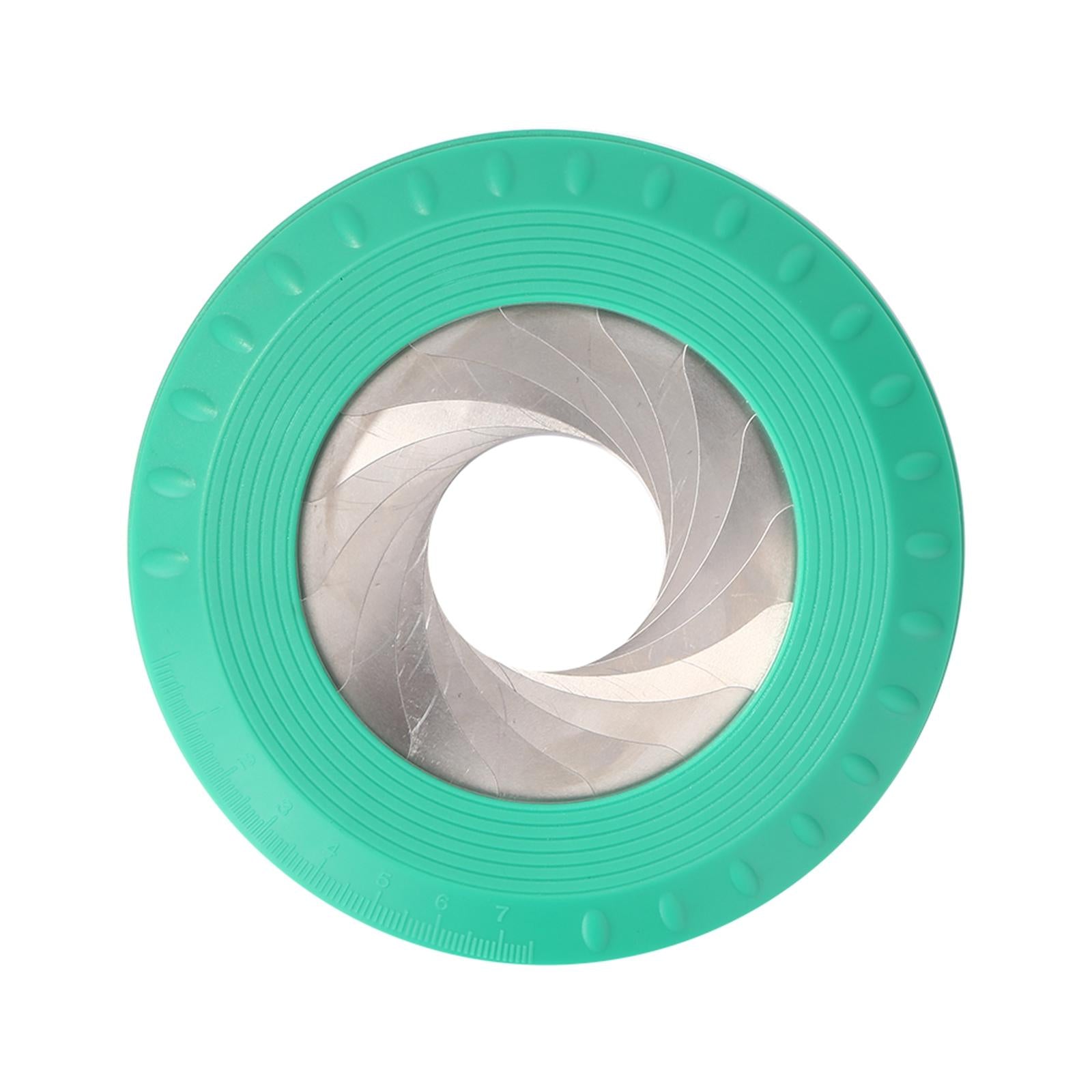 Circle Drawing Flexible Adjustable Measuring Drawing Ruler Woodworking Tool Green