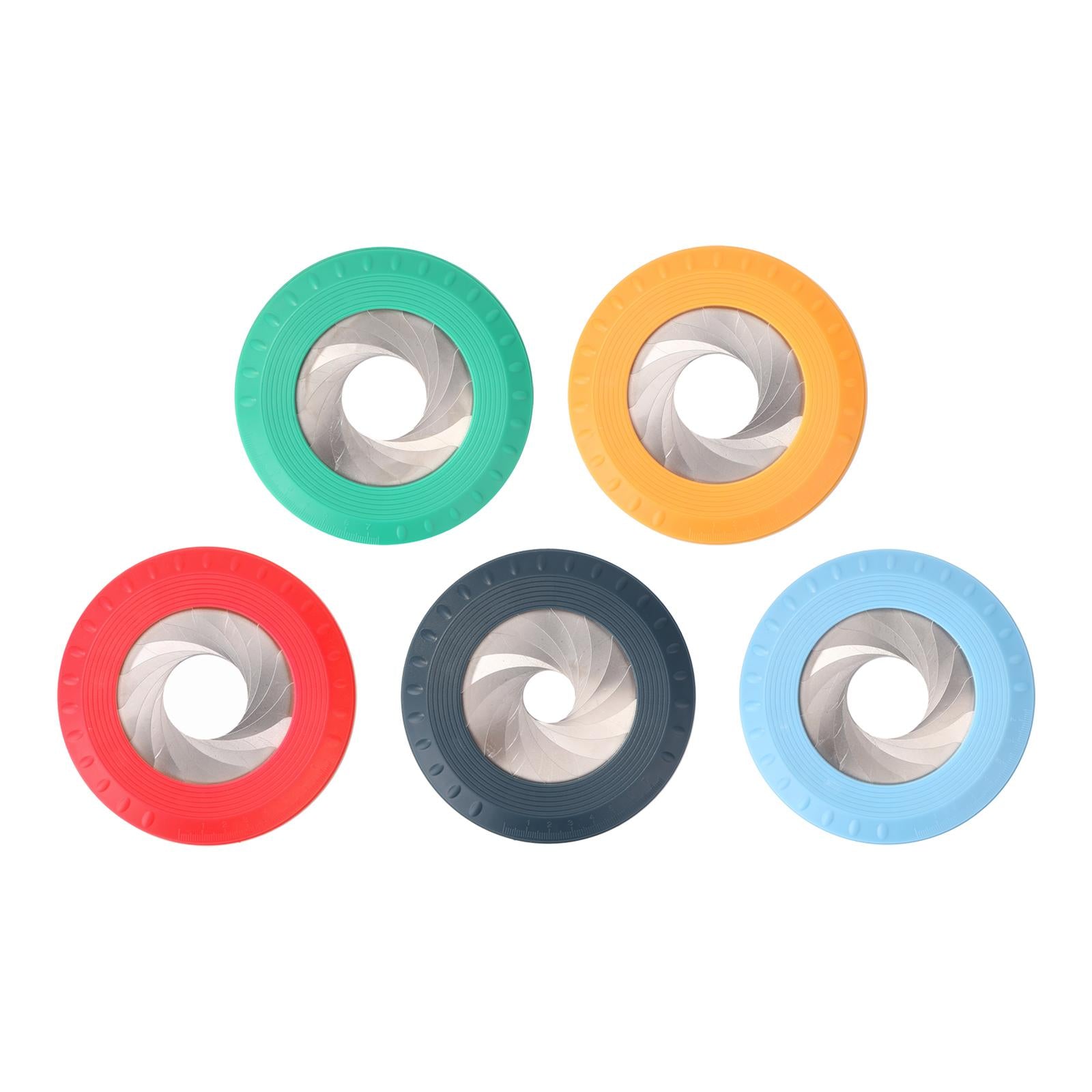 Circle Drawing Flexible Adjustable Measuring Drawing Ruler Woodworking Tool Green