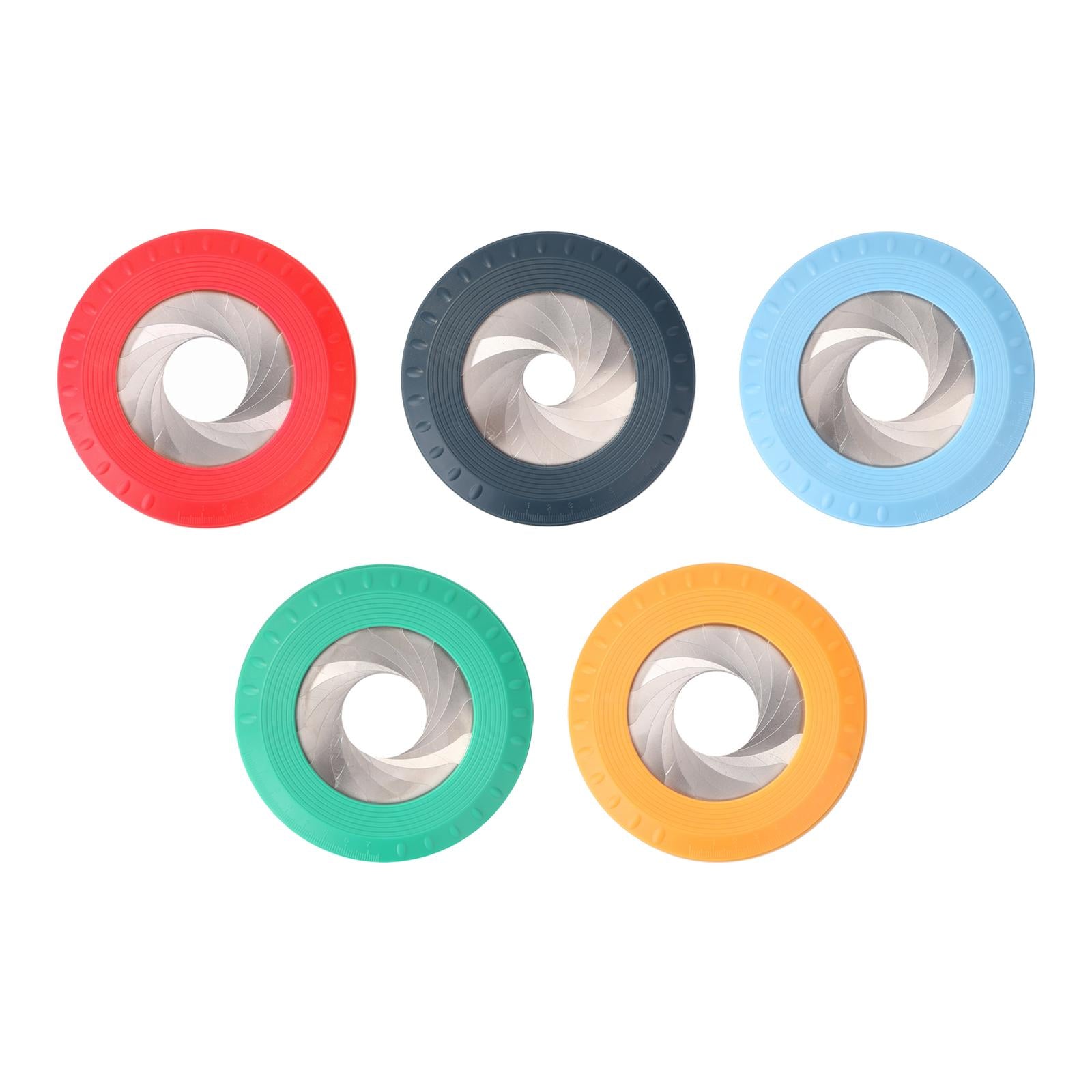 Circle Drawing Flexible Adjustable Measuring Drawing Ruler Woodworking Tool Green