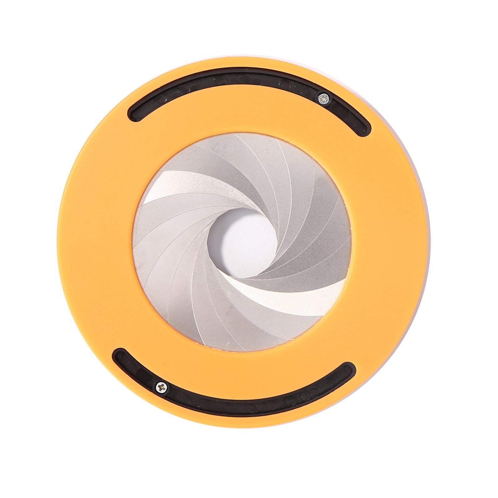 Circle Drawing Flexible Adjustable Measuring Drawing Ruler Woodworking Tool Orange