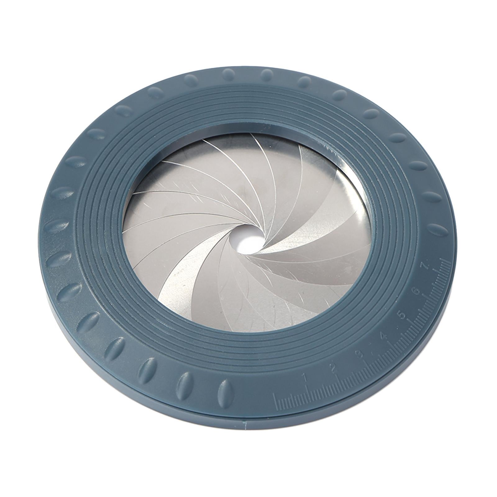 Circle Drawing Flexible Adjustable Measuring Drawing Ruler Woodworking Tool Gray