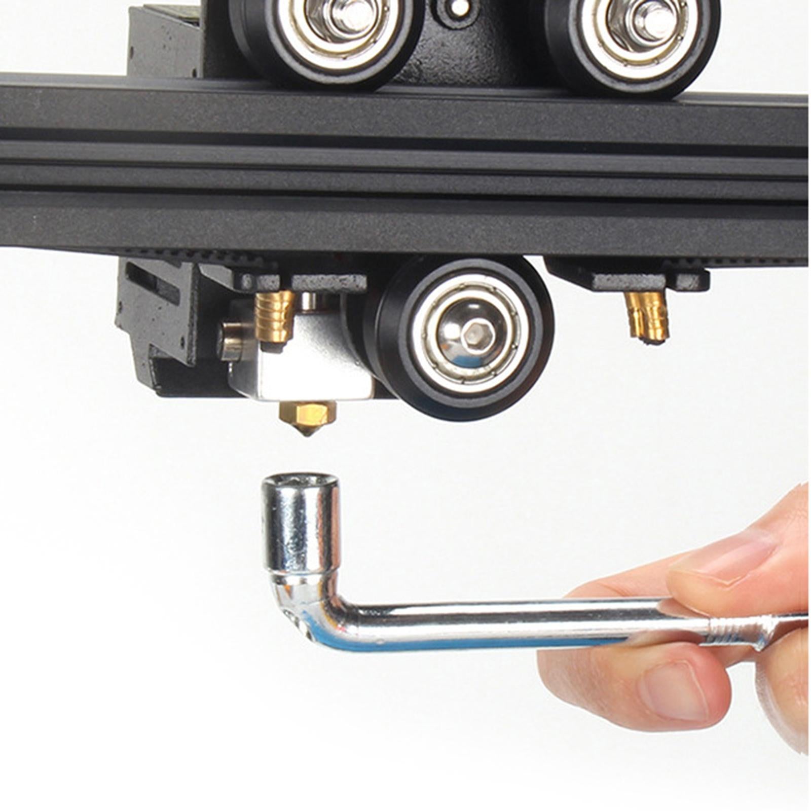 3D Printer Nozzles Cleaning Kit MK8 Extruder Nozzles for Creality CR-10