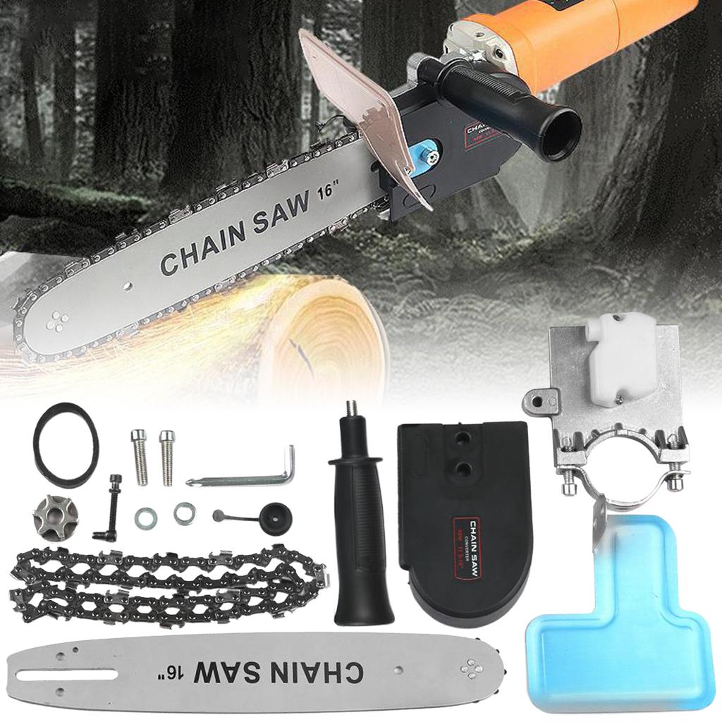 Electric Chainsaw Adapter Chainsaw Converter for Angle Grinder 16inch