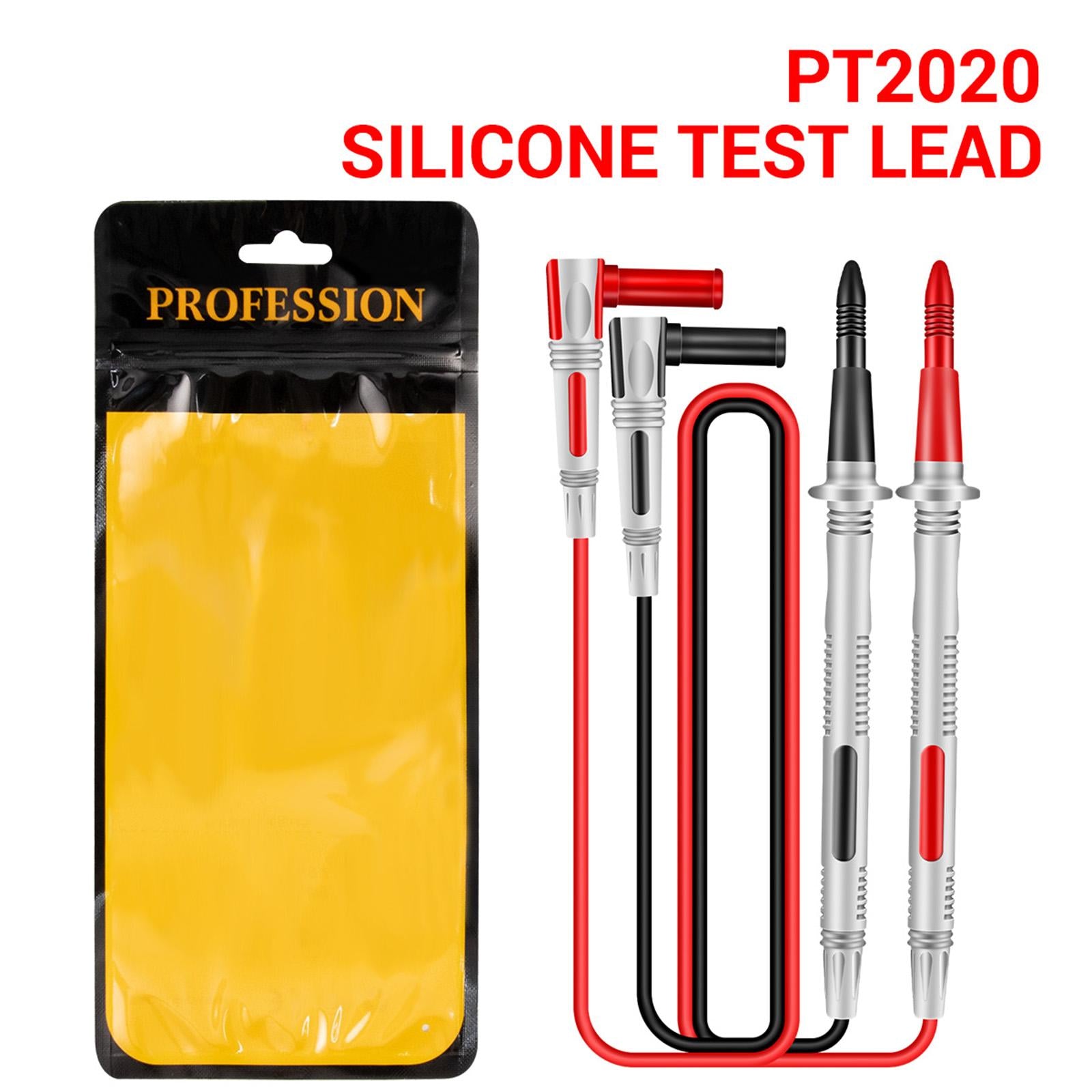 Multimeter Test Lead Extention Back Probes Sharp Needle Micro Pin For Banana