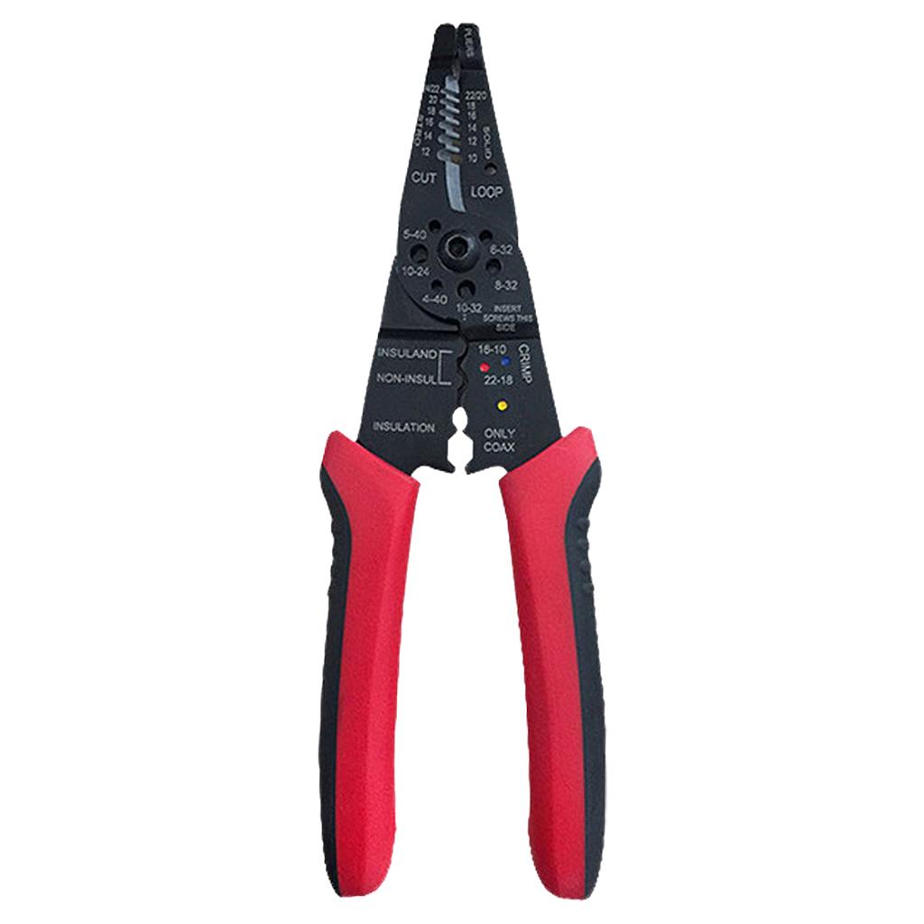 Professional 8-Inch Wire Stripper and Cutter for Electrician Jewelry Making