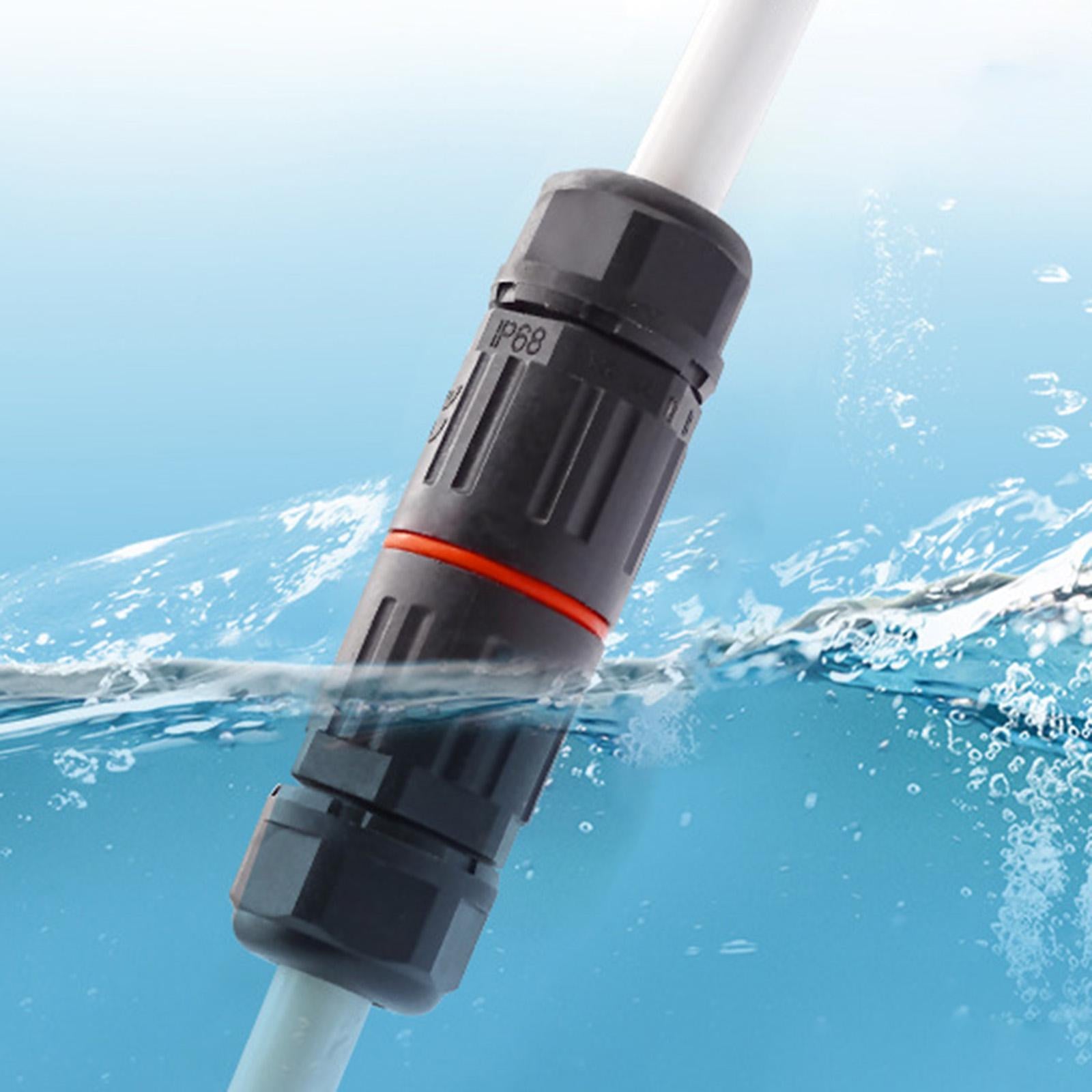 Waterproof Cable Connector Electrical Wire Connector 3 Core