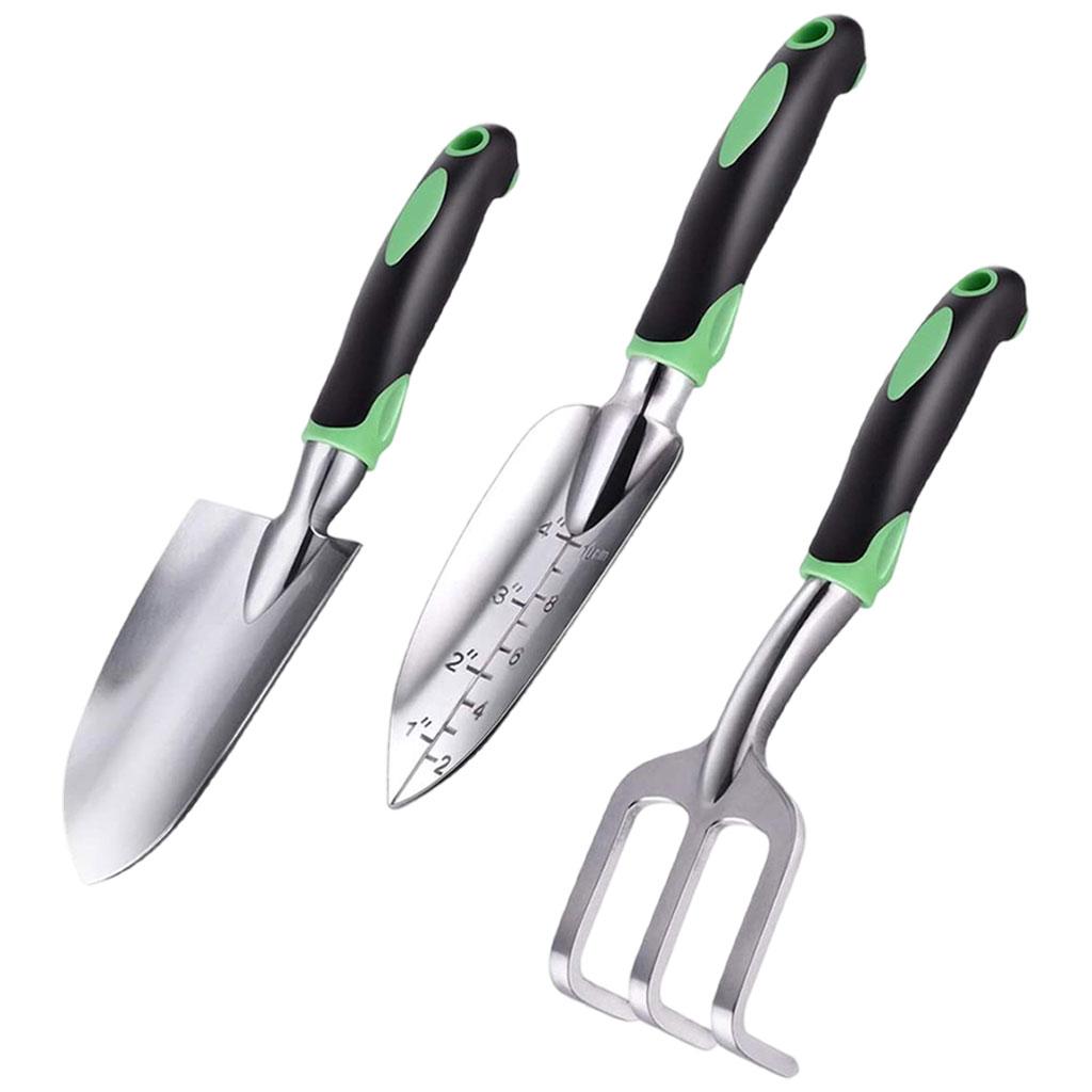 3Pcs Garden Tool Set Gardening Lovers Gifts for Aerating Weeding Planting