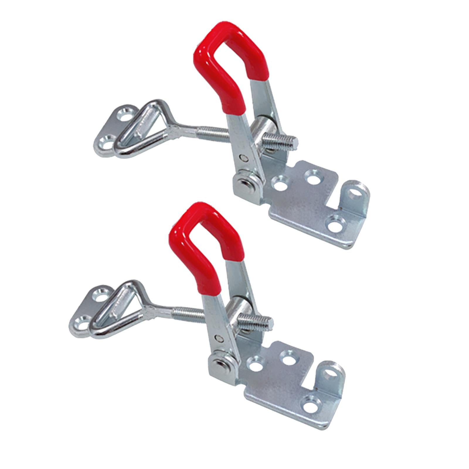Heavy Duty Toggle Clamp Non-Slip 600kg for Tool Box Case Smoker Lid Jig