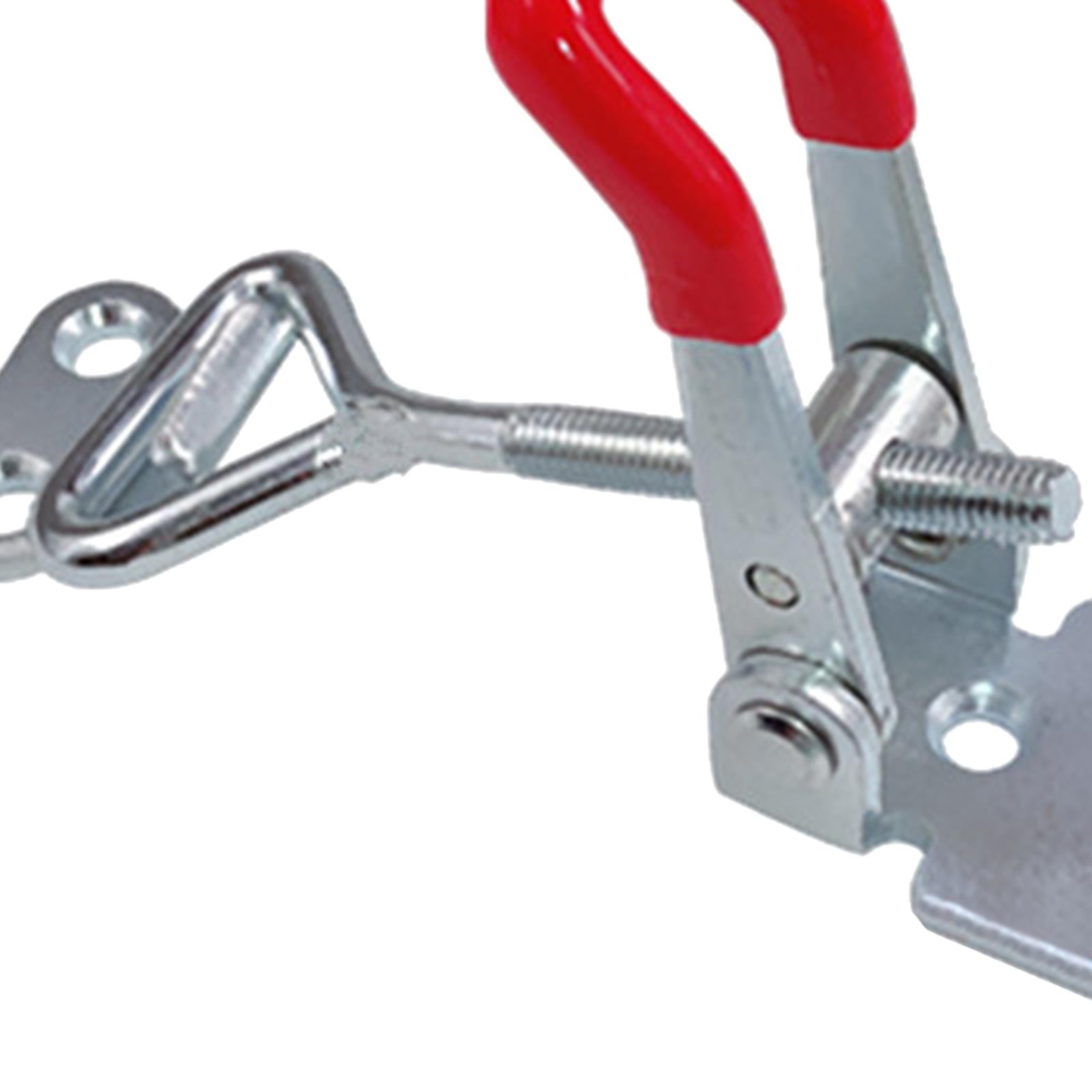 Heavy Duty Toggle Clamp Non-Slip 600kg for Tool Box Case Smoker Lid Jig