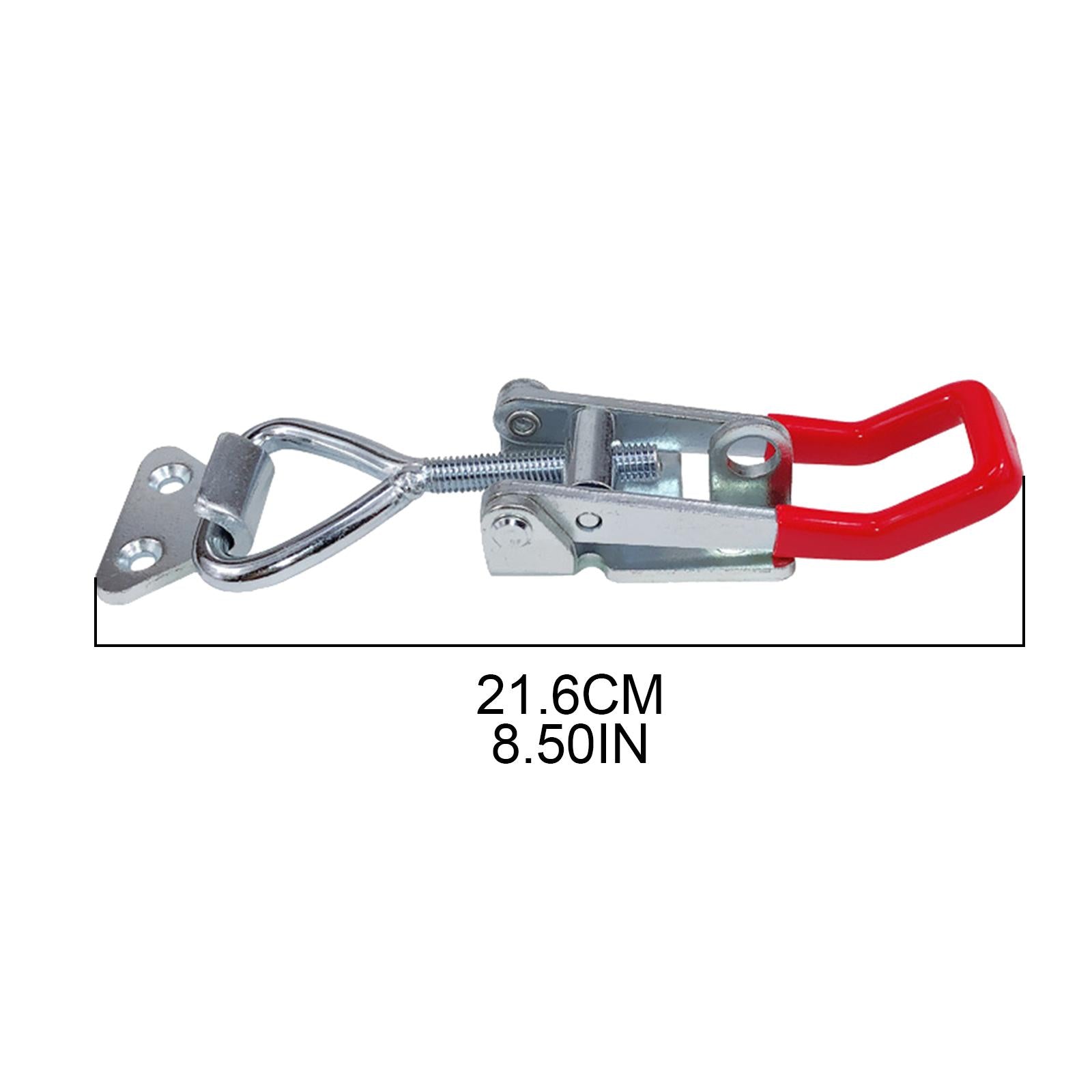 Heavy Duty Toggle Clamp Non-Slip 600kg for Tool Box Case Smoker Lid Jig