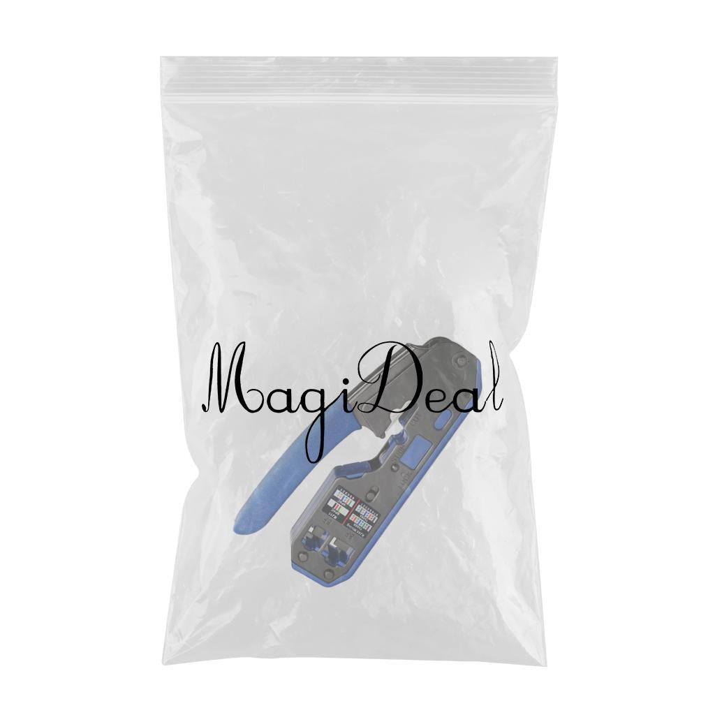 Network Cable Pliers Clamp Pliers Wire Stripper Portable Crimp Tool for 8P6P