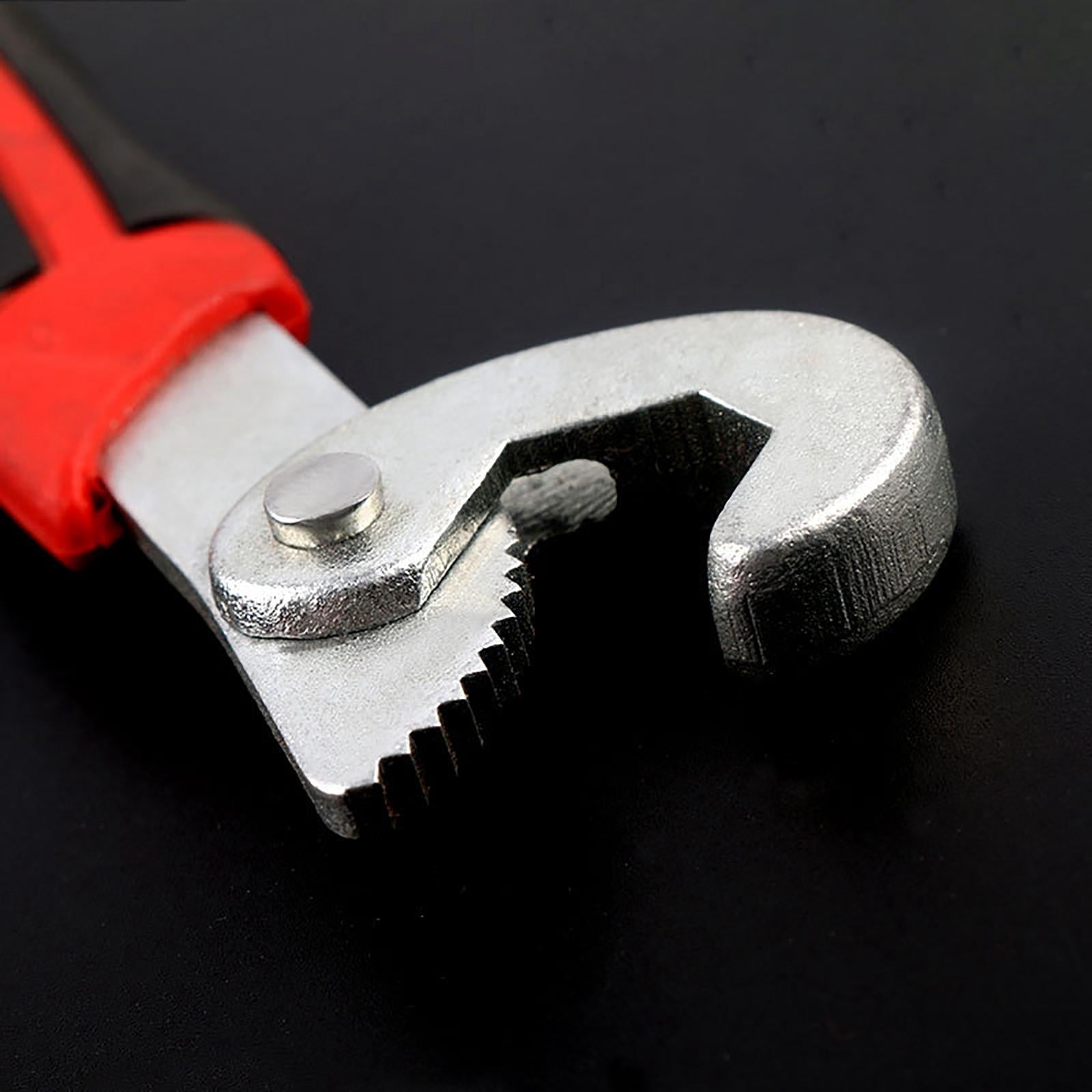 Universal Quick Snap Grip Wrench Repair Tool Steel for Home Kitchen Garden Small