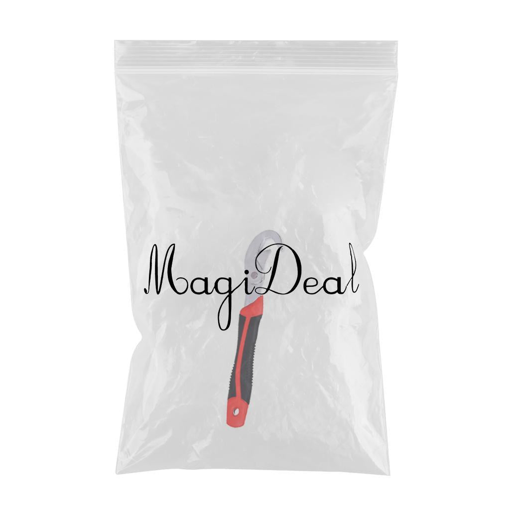 Universal Quick Snap Grip Wrench Repair Tool Steel for Home Kitchen Garden Large