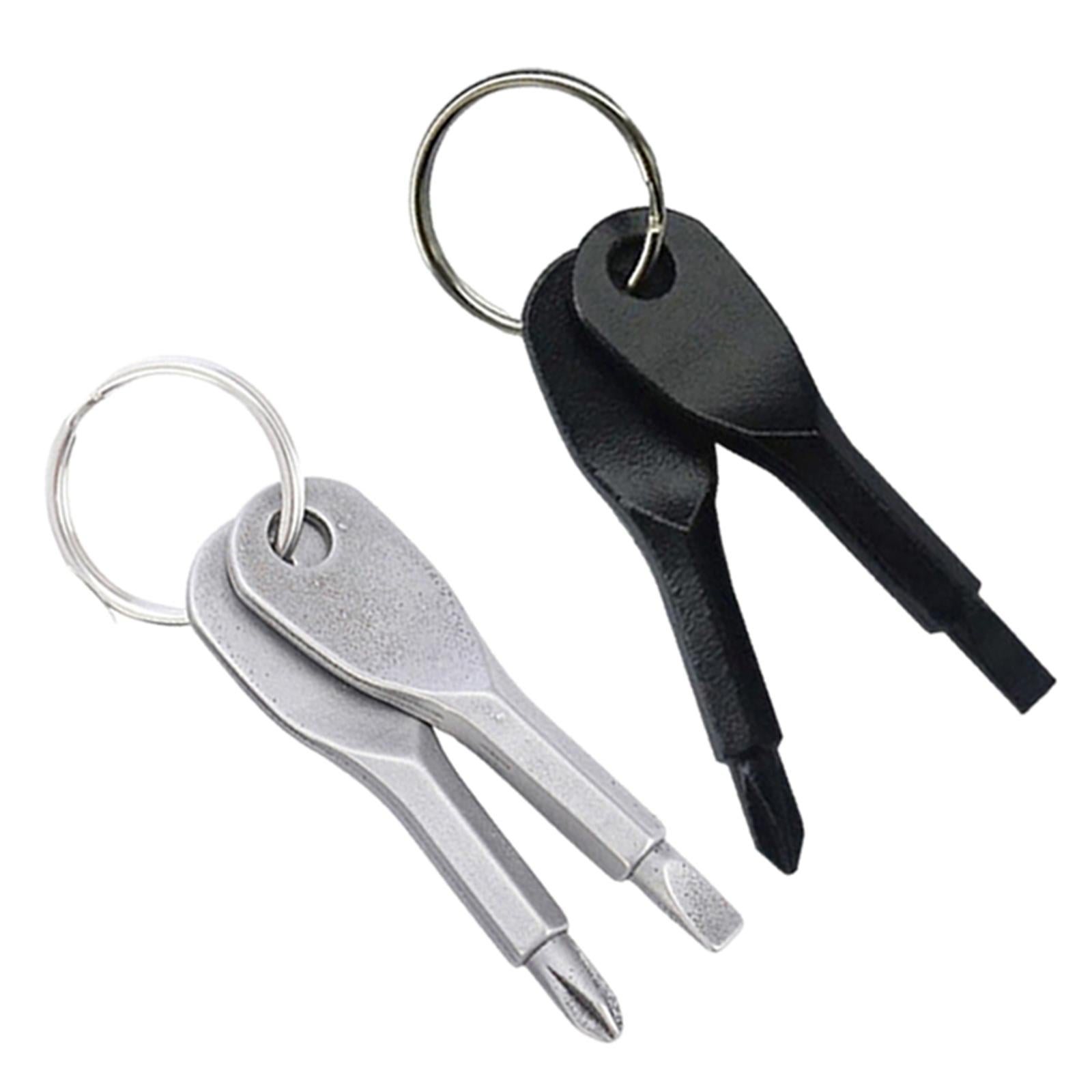 Screwdriver Set Flat Head and Phillips Screwdriver for Men's Sock Filler Black