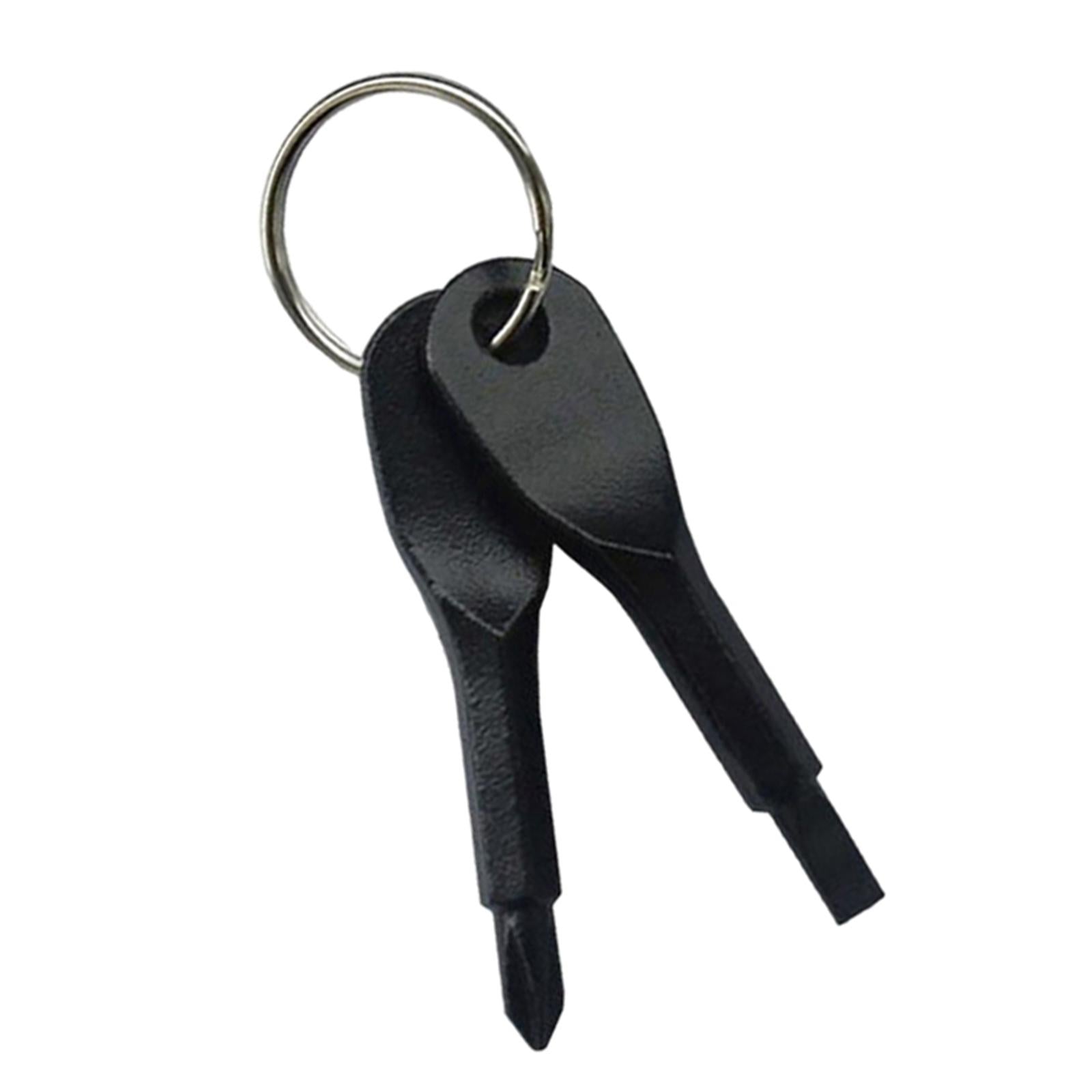 Screwdriver Set Flat Head and Phillips Screwdriver for Men's Sock Filler Black