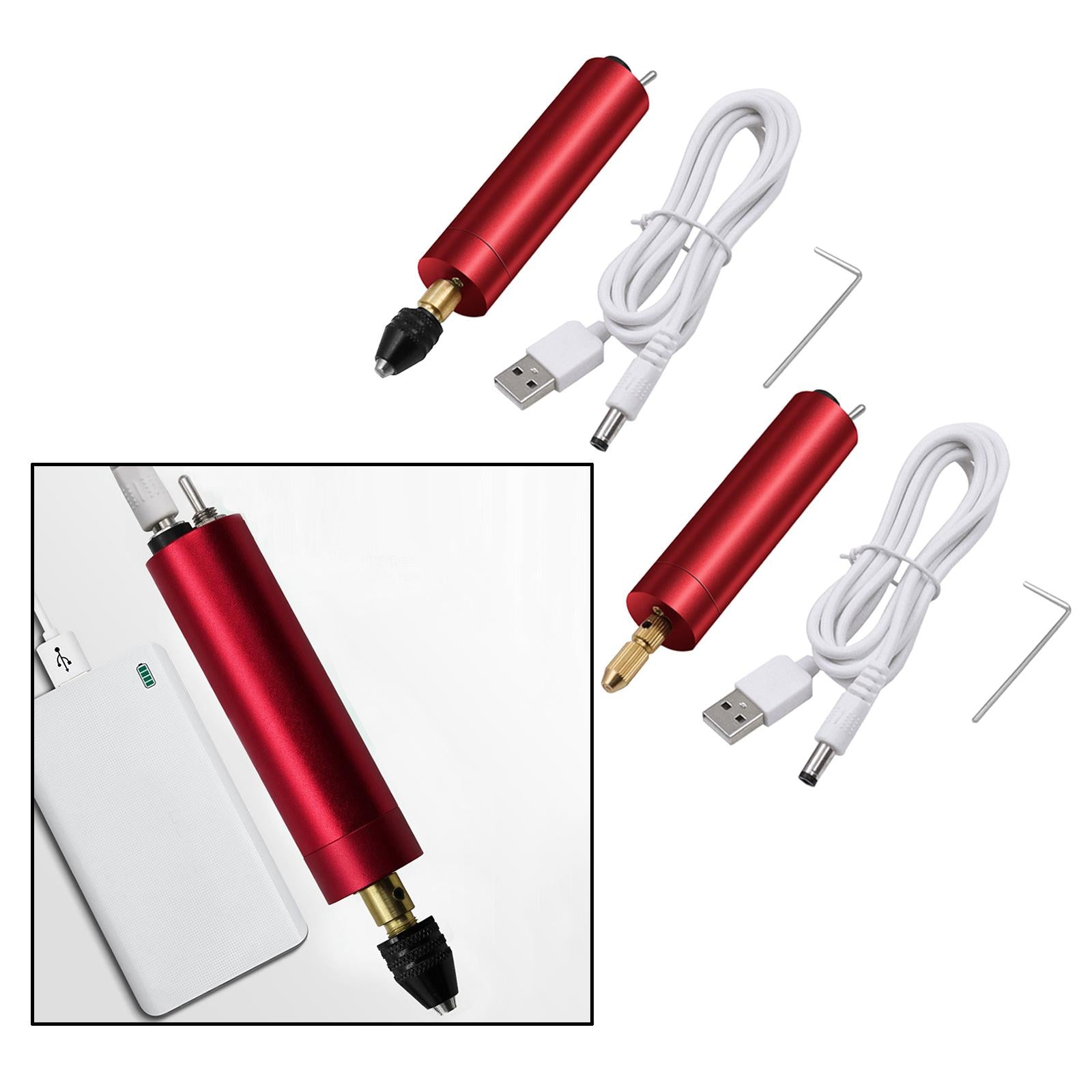 Mini Cordless Rotary Tool USB Charging for Milling Jade Carving Cutting Copper Clip