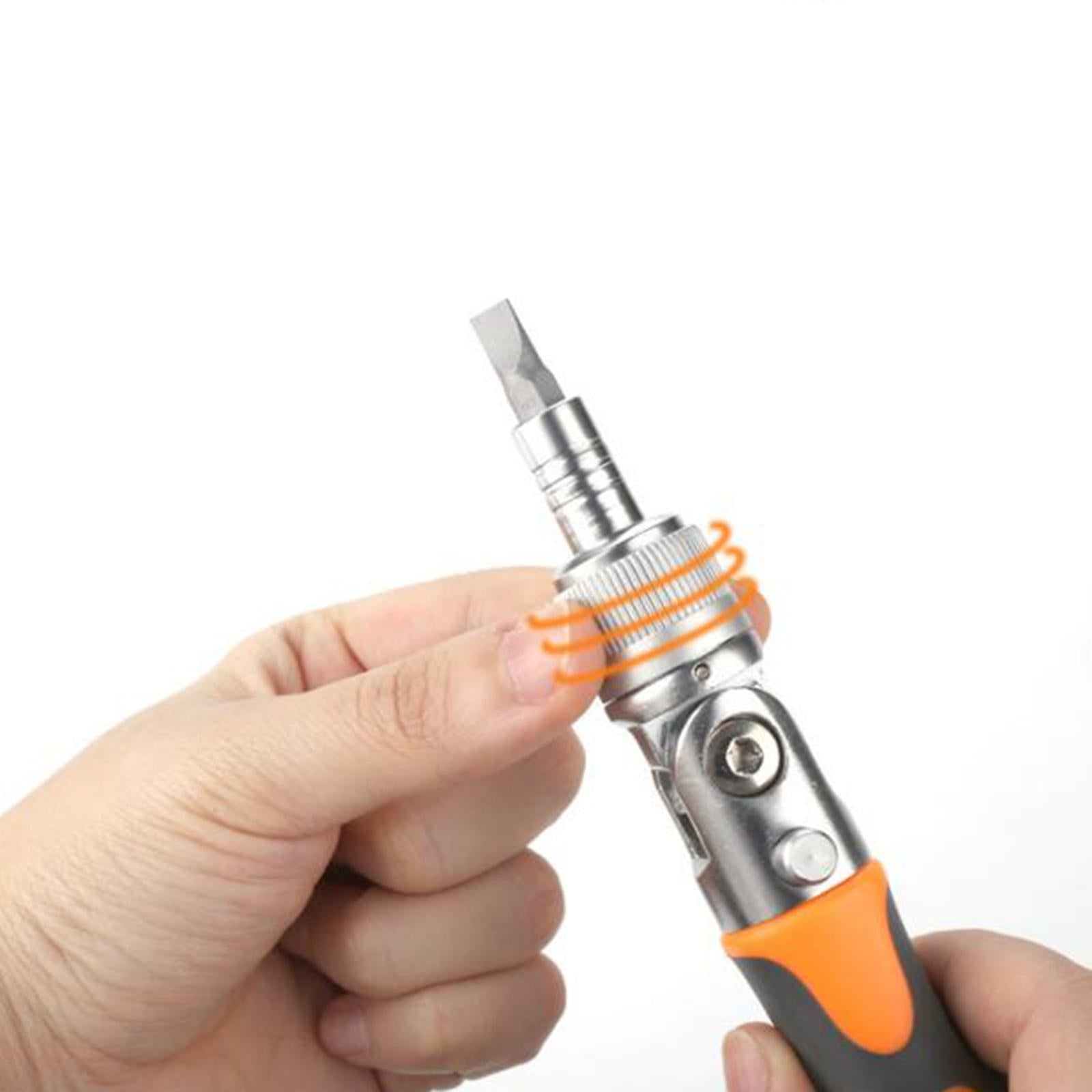 Precision 38 in 1 Ratchet Screwdriver Kit Hand Tools for Travel Accessories