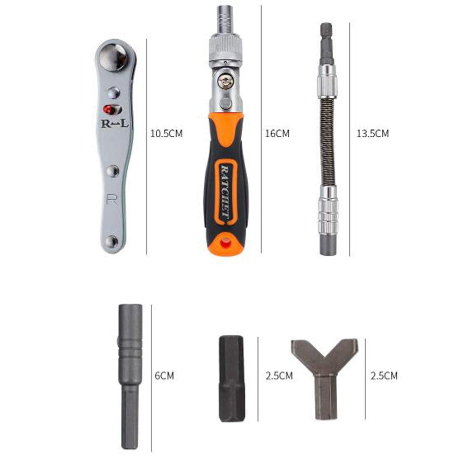 Precision 38 in 1 Ratchet Screwdriver Kit Hand Tools for Travel Accessories