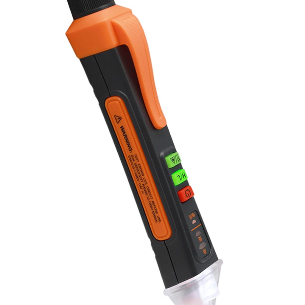 Non-Contact Voltage Detector for LED and Sound Alarm Circuit Tester Tool