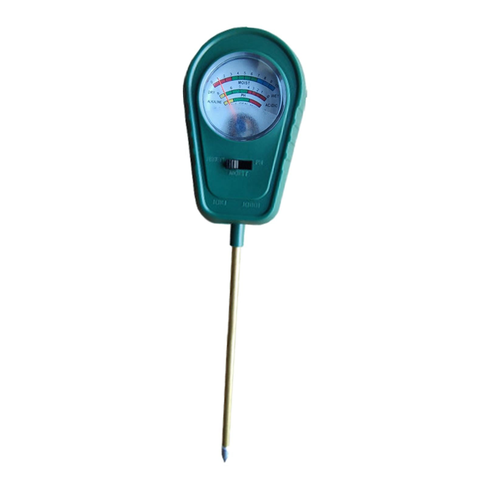 Plastic Soil PH Tester Moisture Hygrometer Digital for Home Garden Patio Long