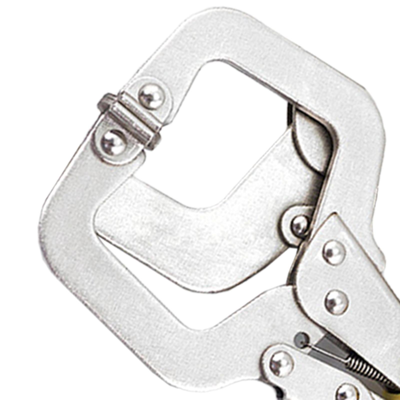 3 Pieces Locking Pliers C-Type Pliers Equipment for Household 6/9/11inch