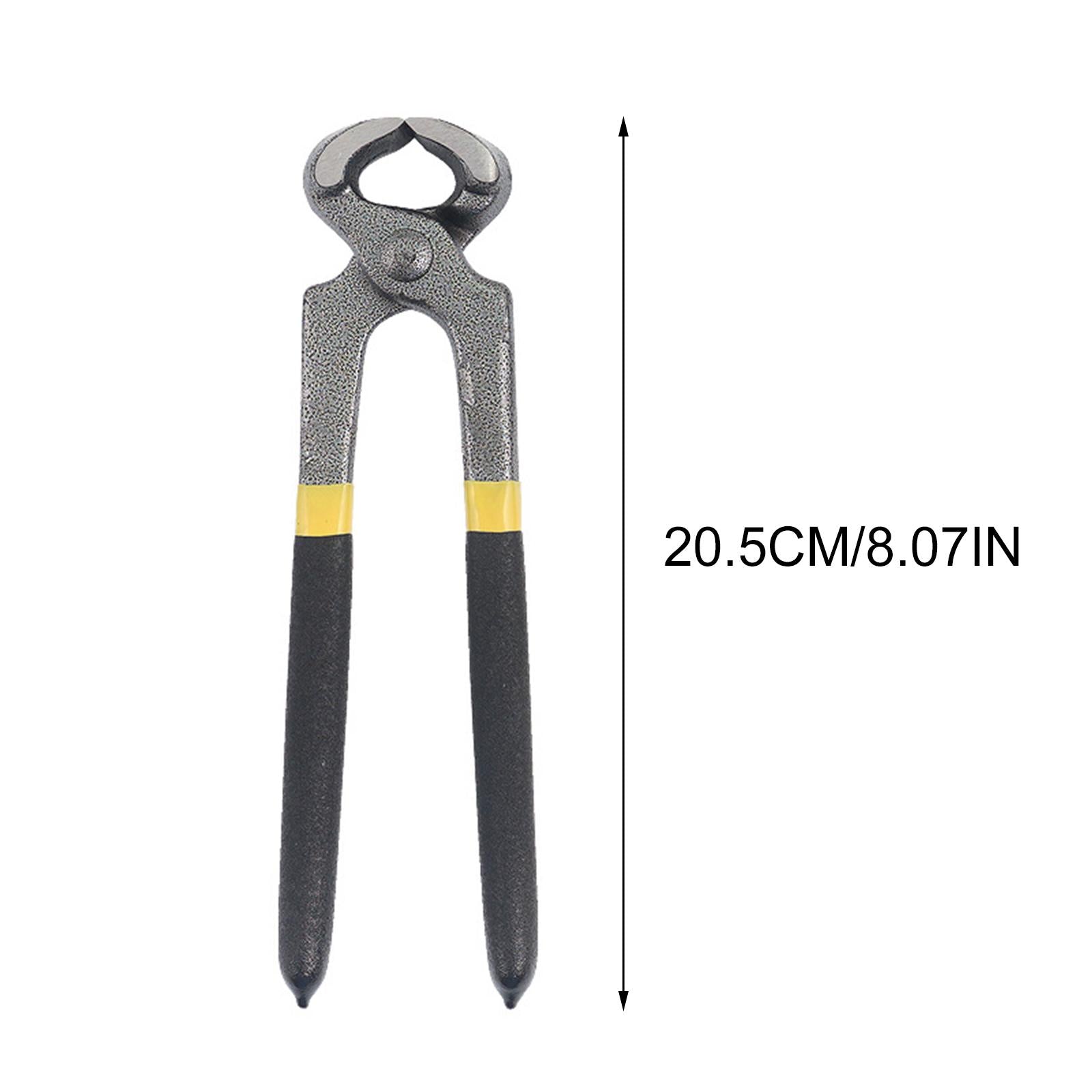 End Cutting Pliers DIY for Repair High Heels Installing Floor Handymen 8inch