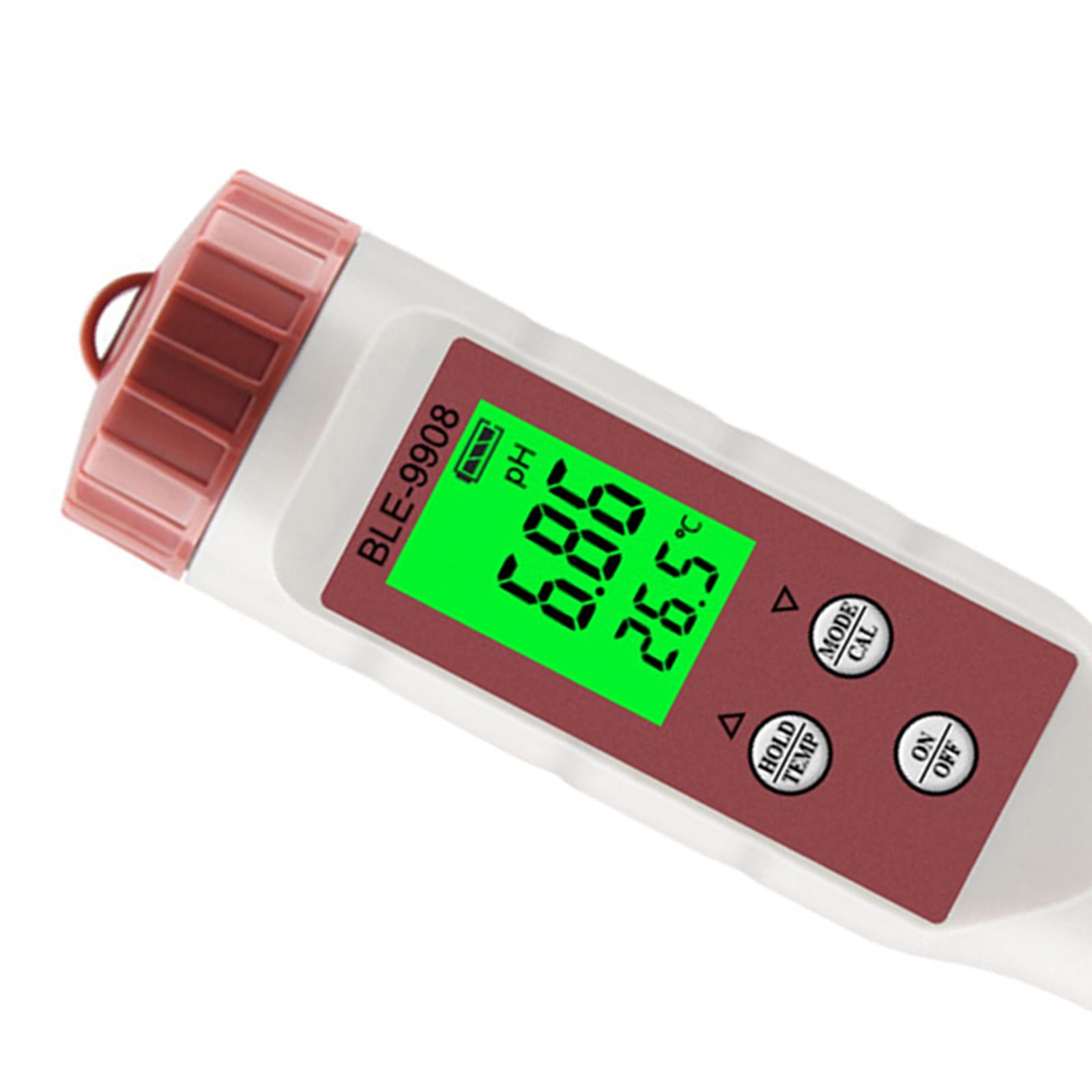 4 in 1 Water Detector PH TDS Meter Temp 1.5V Tds 0.05PH W/ Backlit for Lab