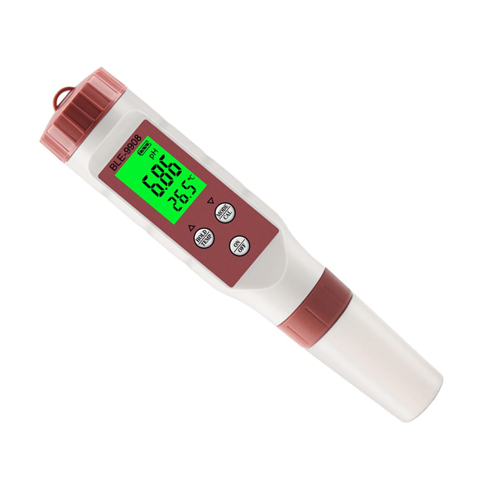 4 in 1 Water Detector PH TDS Meter Temp 1.5V Tds 0.05PH W/ Backlit for Lab